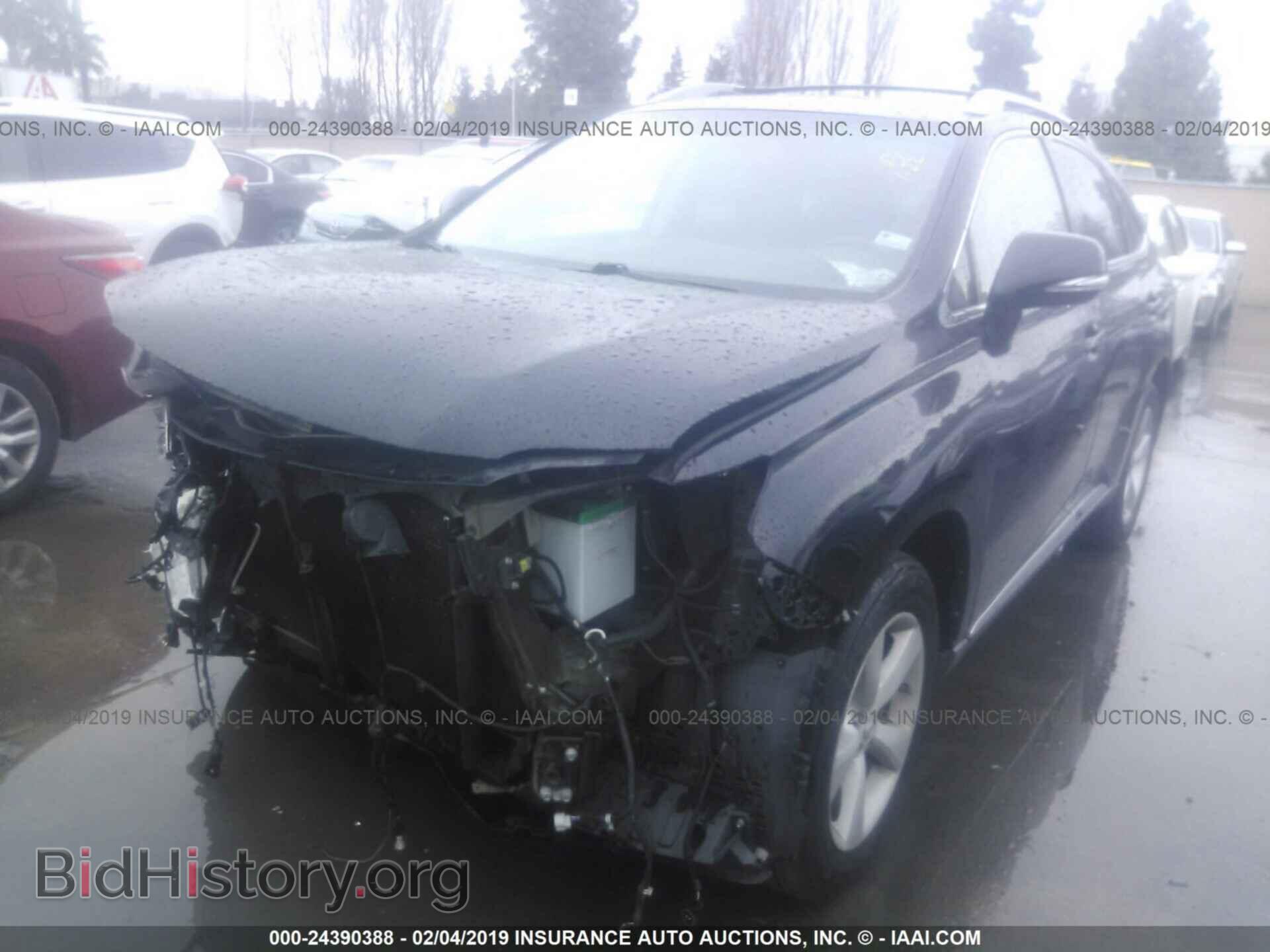 2013 LEXUS RX - VIN: 2T2BK1BA1DC175699 - Фото 2