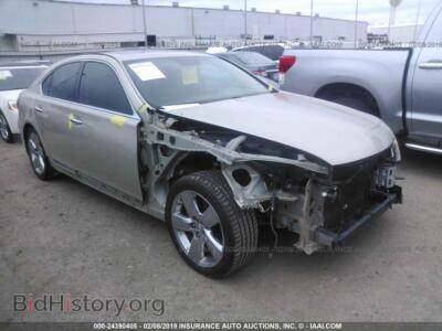 2011 Lexus LS, светло-коричневый — VIN JTHBL5EF2B5105606, IAAI