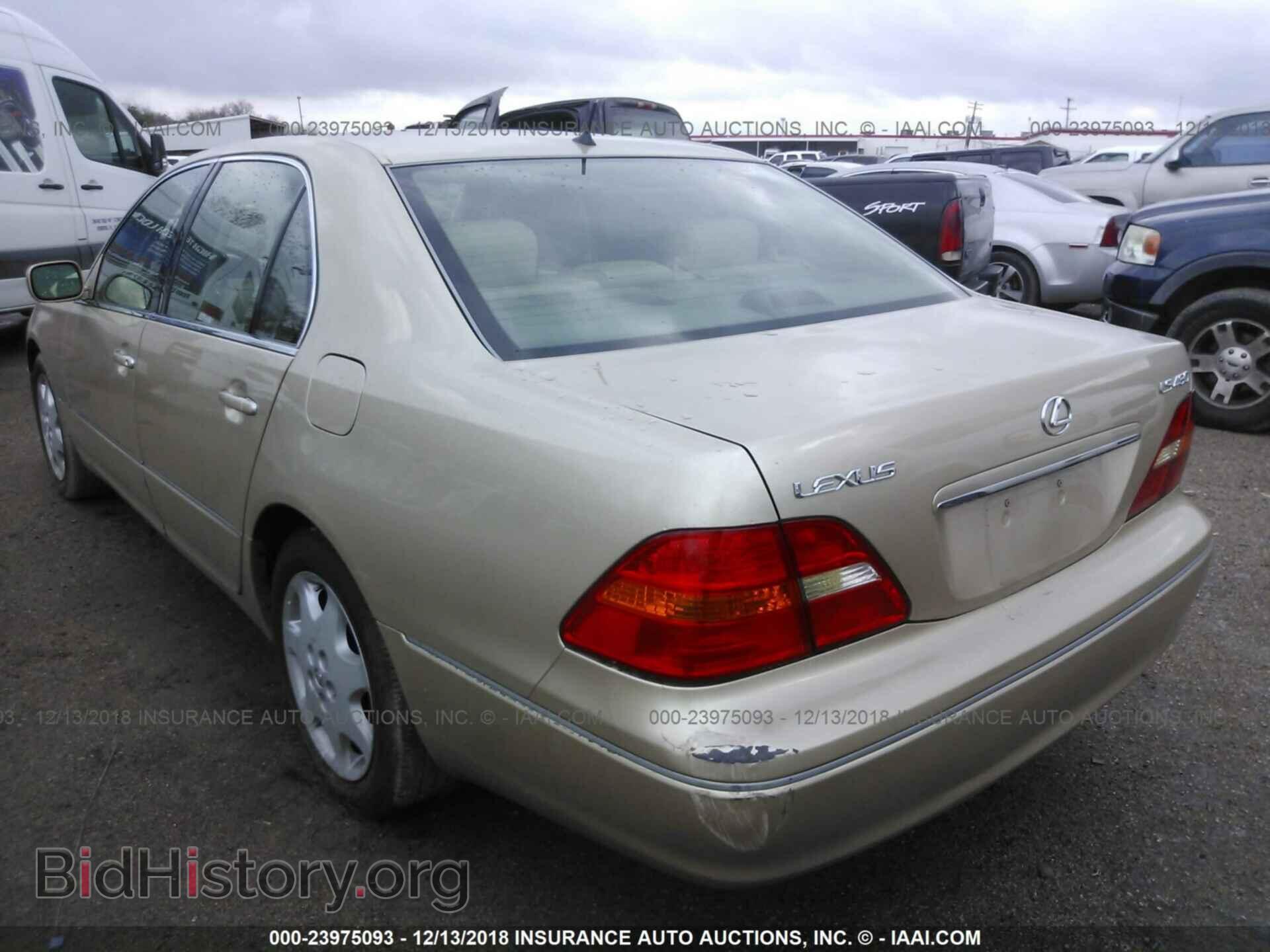 2003 LEXUS LS - VIN: JTHBN30F130096353 - Photo 3