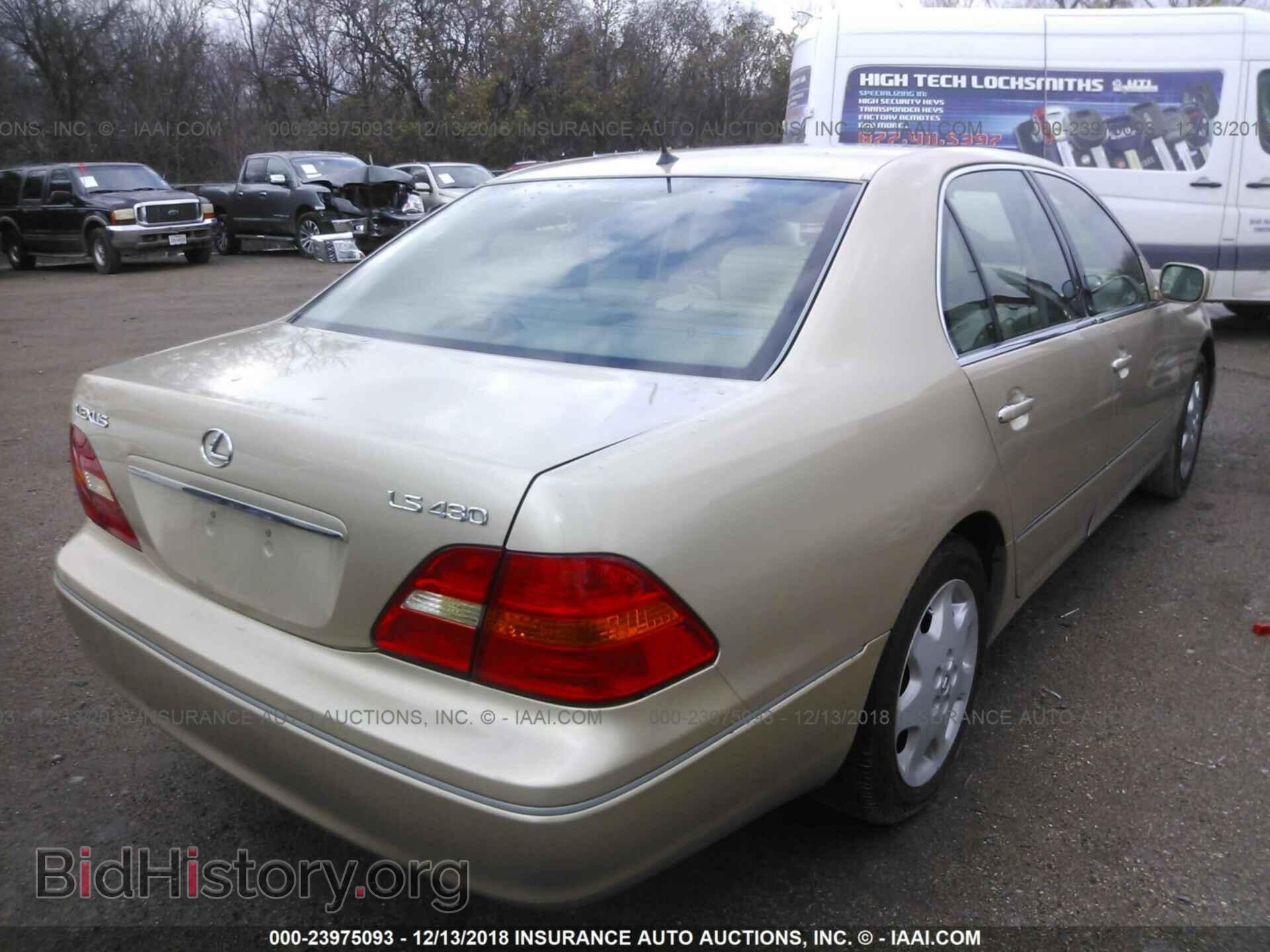 2003 LEXUS LS - VIN: JTHBN30F130096353 - Photo 4