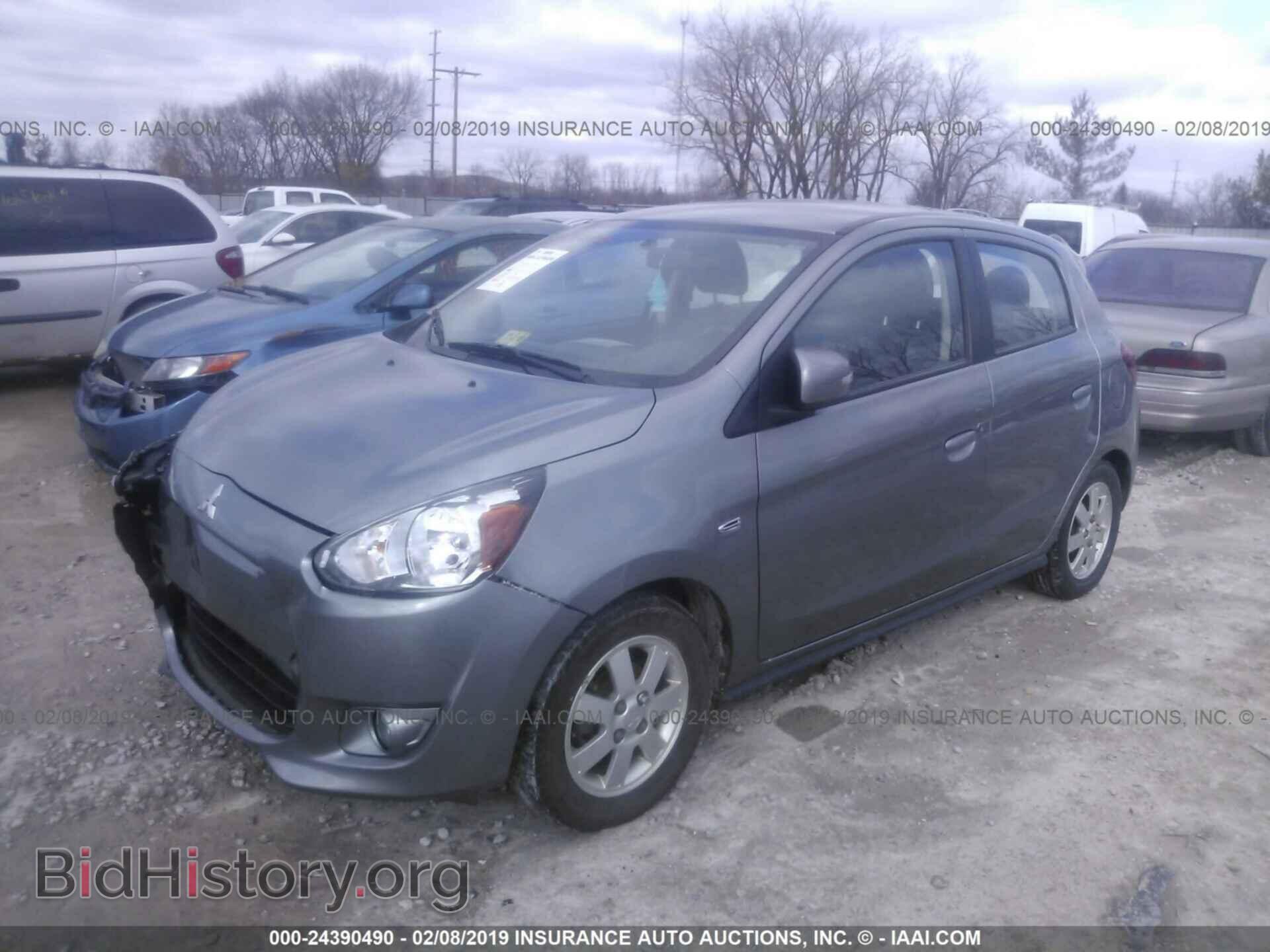 2015 MITSUBISHI MIRAGE - VIN: ML32A4HJ4FH034174 - Фото 2