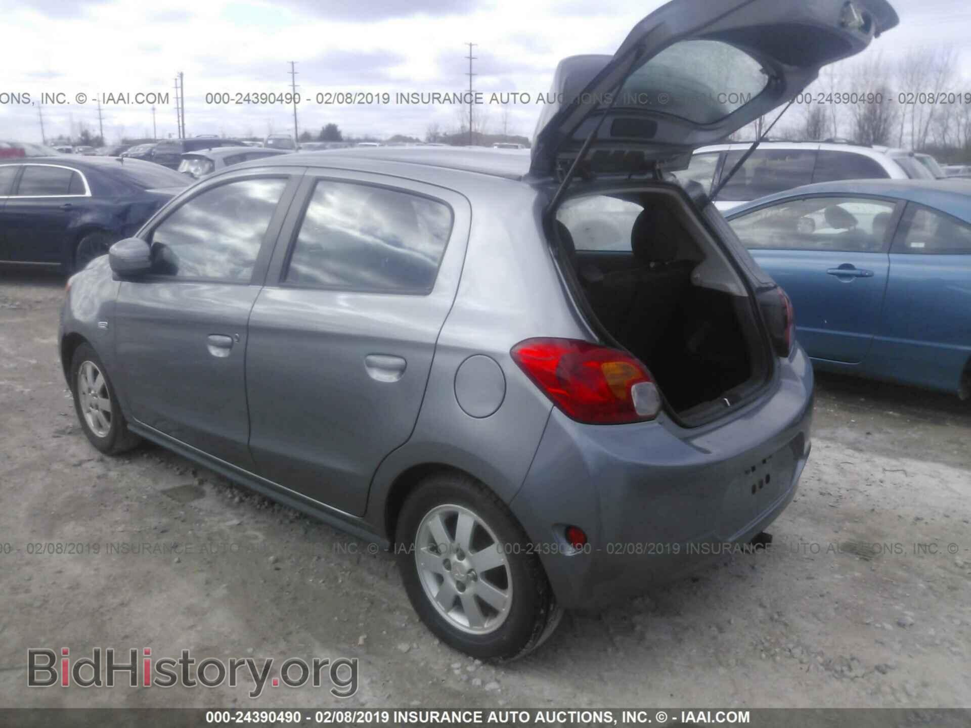 2015 MITSUBISHI MIRAGE - VIN: ML32A4HJ4FH034174 - Фото 3