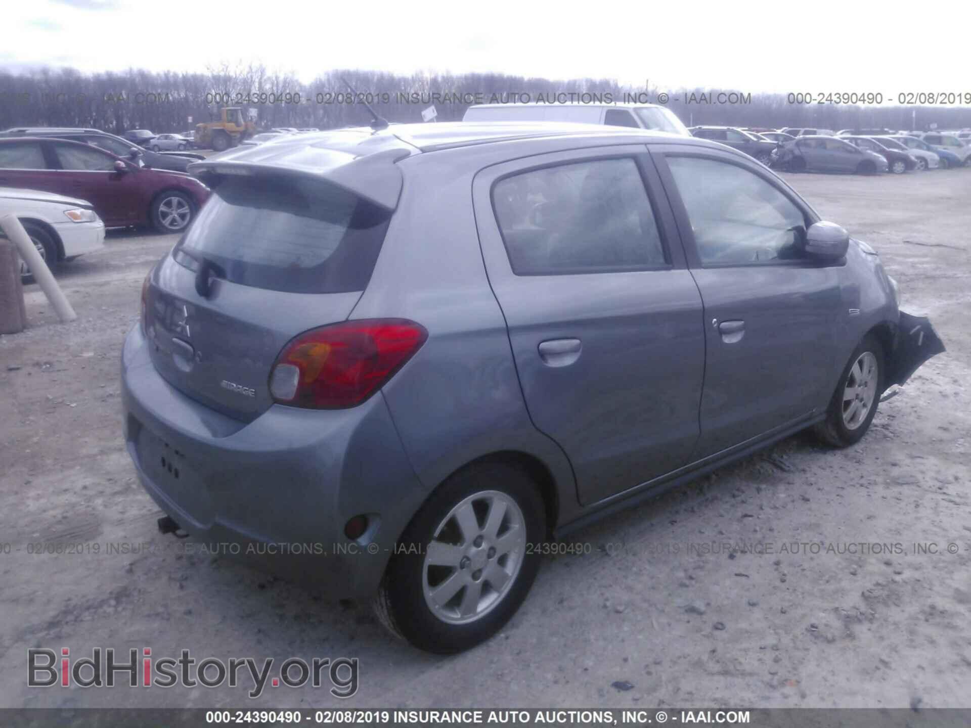 2015 MITSUBISHI MIRAGE - VIN: ML32A4HJ4FH034174 - Фото 4