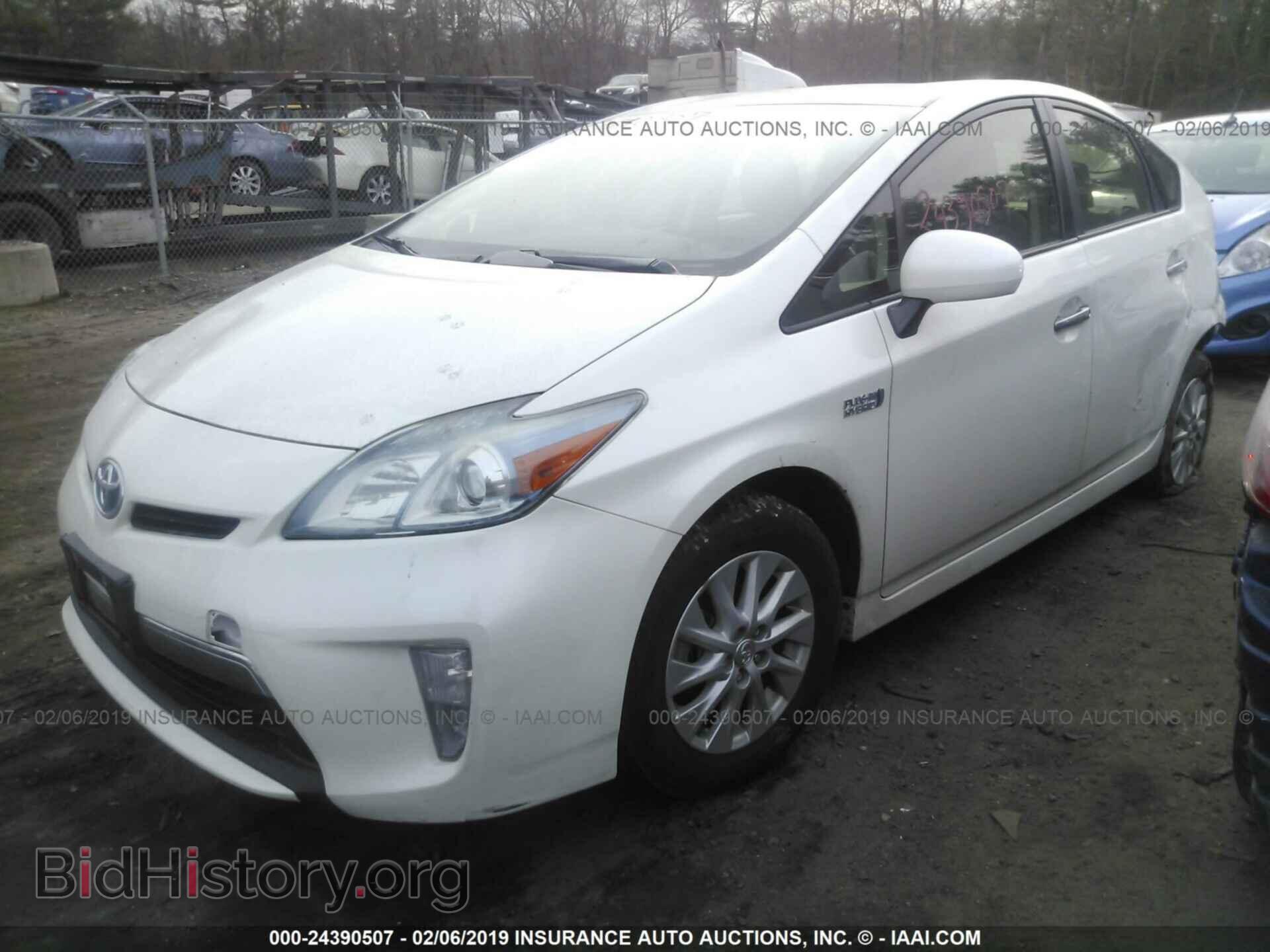 2013 TOYOTA PRIUS PLUG-IN - VIN: JTDKN3DP0D3030641 - Фото 2