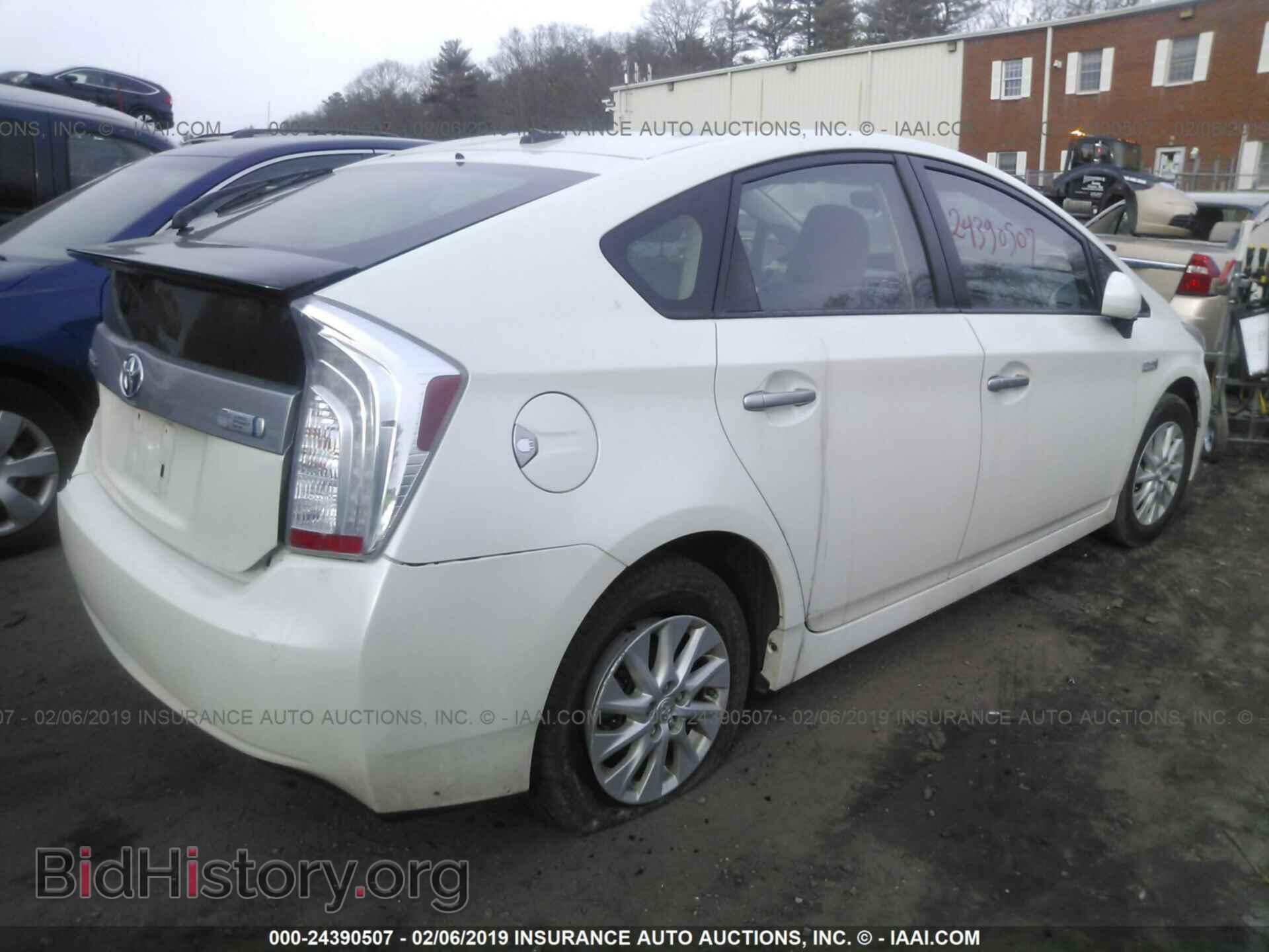 2013 TOYOTA PRIUS PLUG-IN - VIN: JTDKN3DP0D3030641 - Фото 4