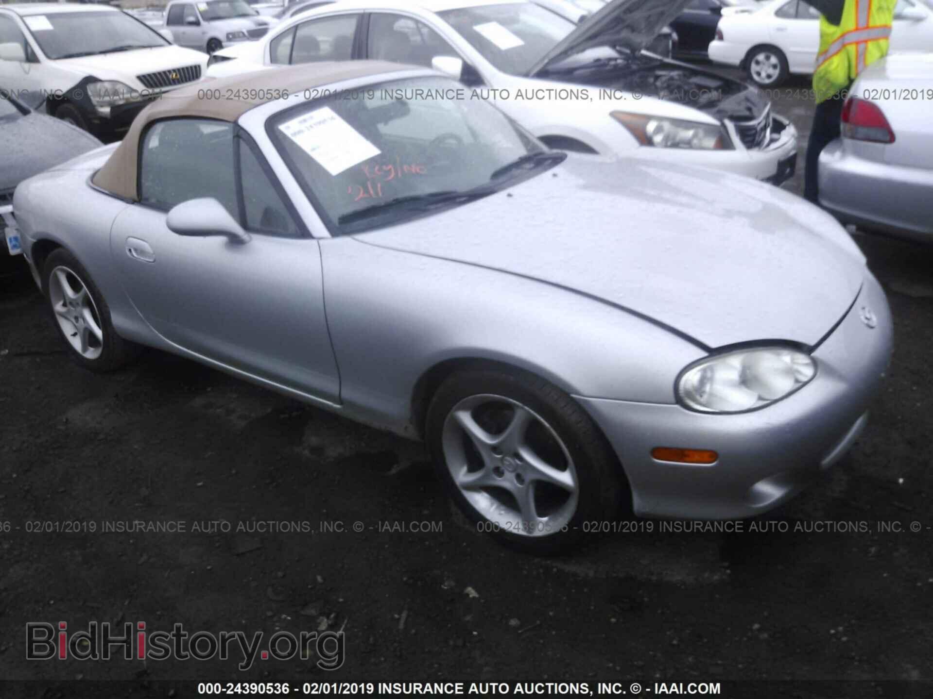 Photo JM1NB353320229814 - MAZDA MX-5 MIATA 2002