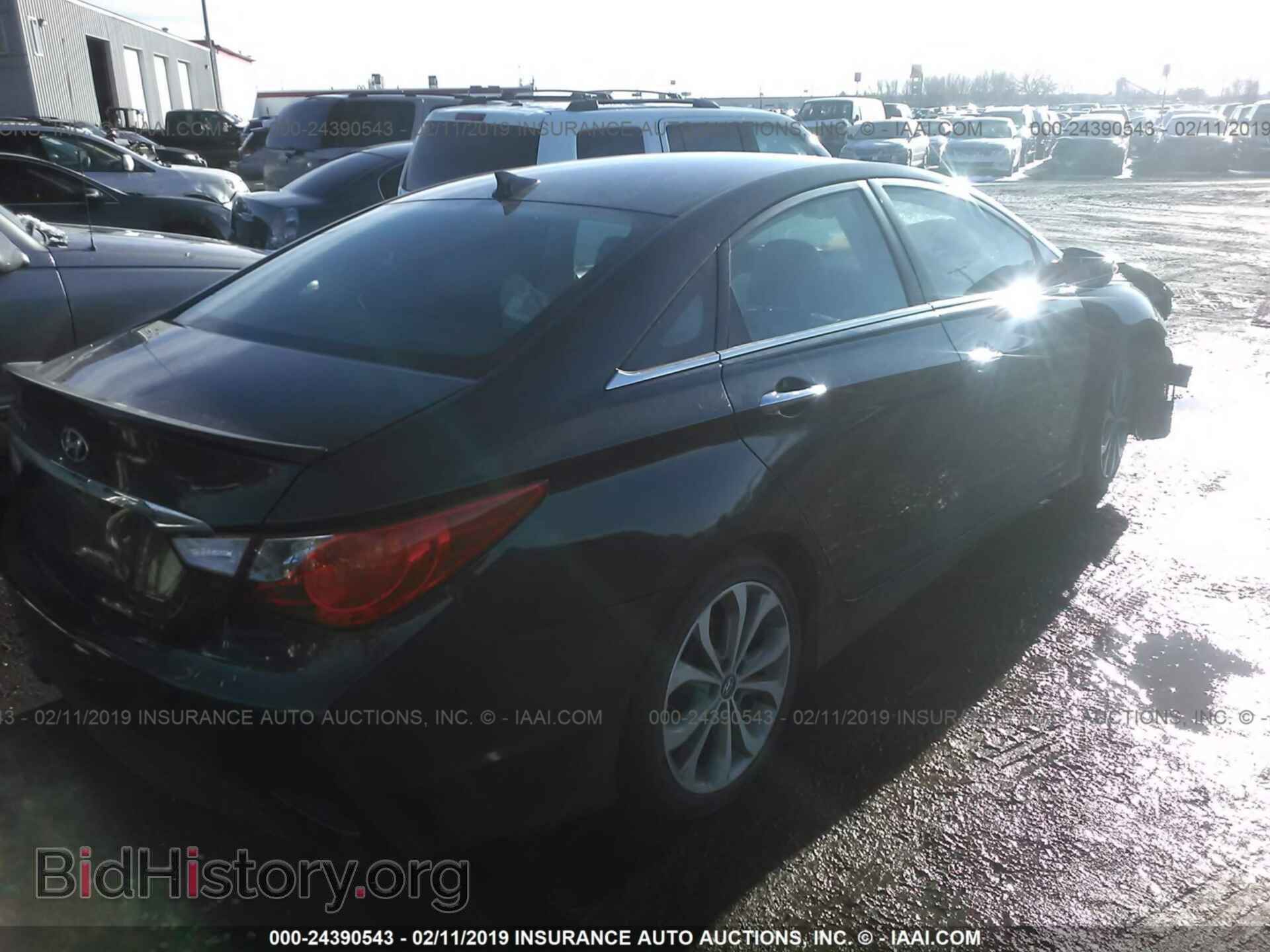2014 HYUNDAI SONATA - VIN: 5NPEC4AC8EH820785 - Фото 4