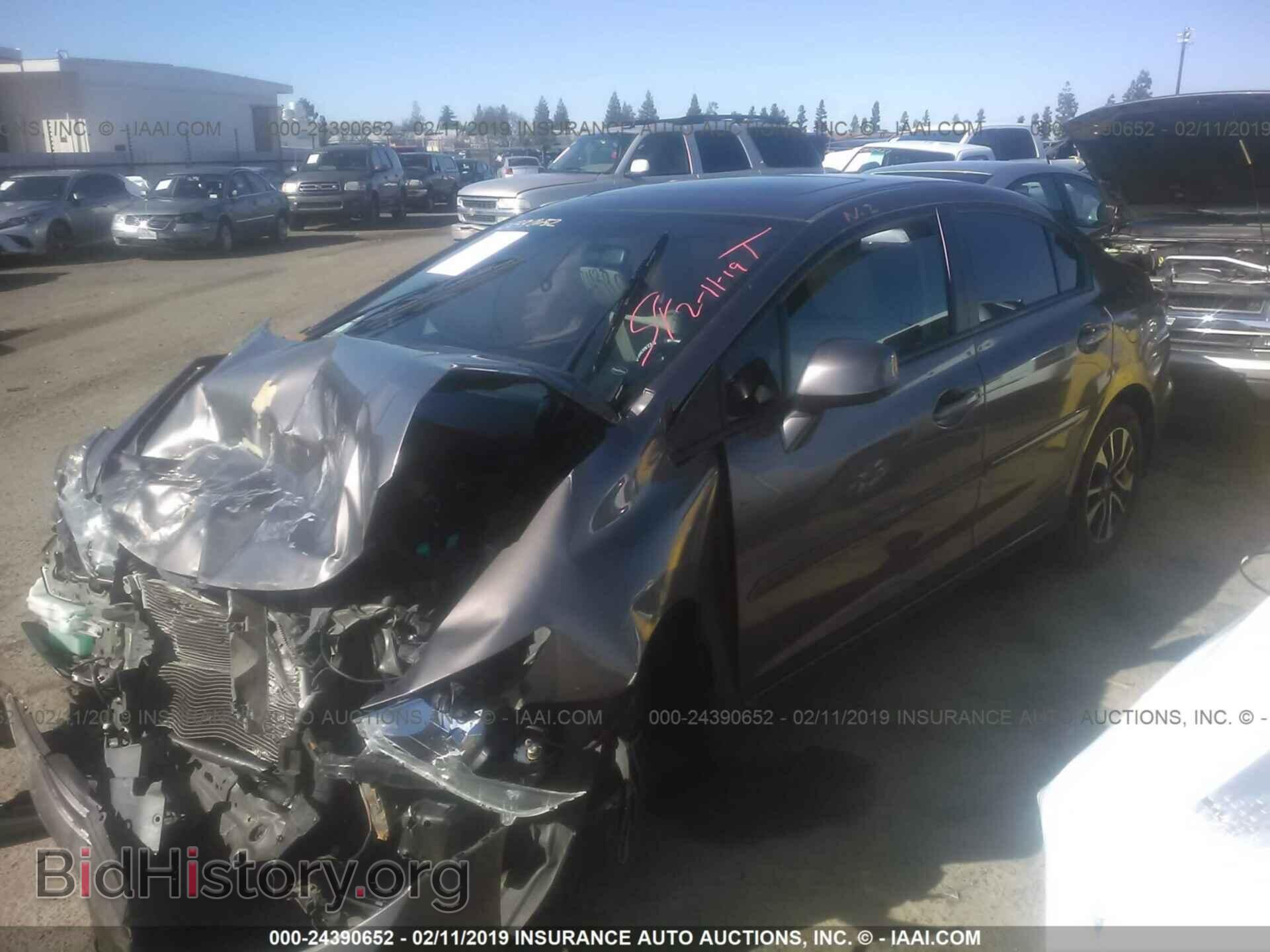2013 HONDA CIVIC - VIN: 19XFB2F91DE028828 - Фото 2