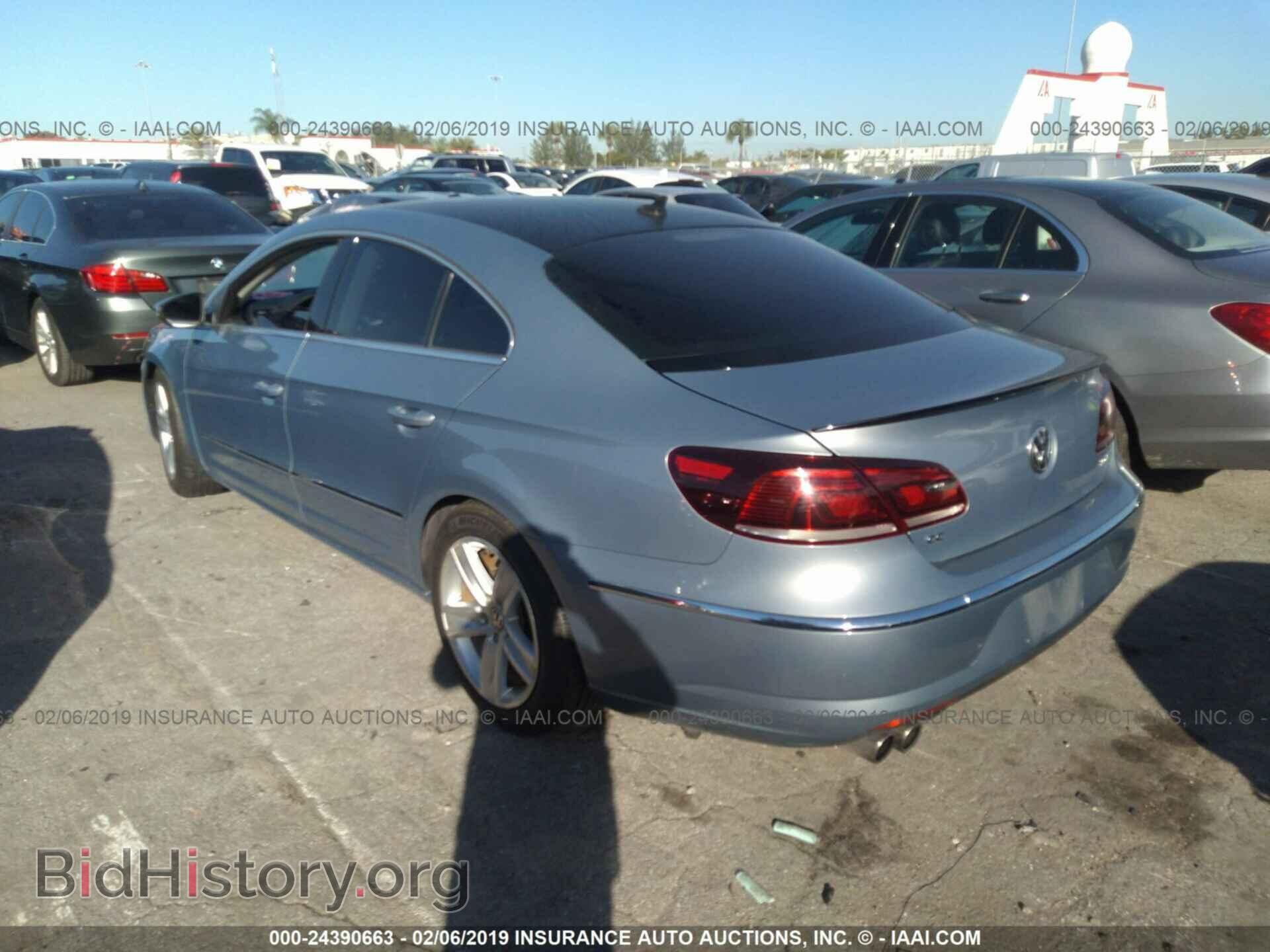 2013 VOLKSWAGEN CC - VIN: WVWBP7AN0DE513863 - Фото 3