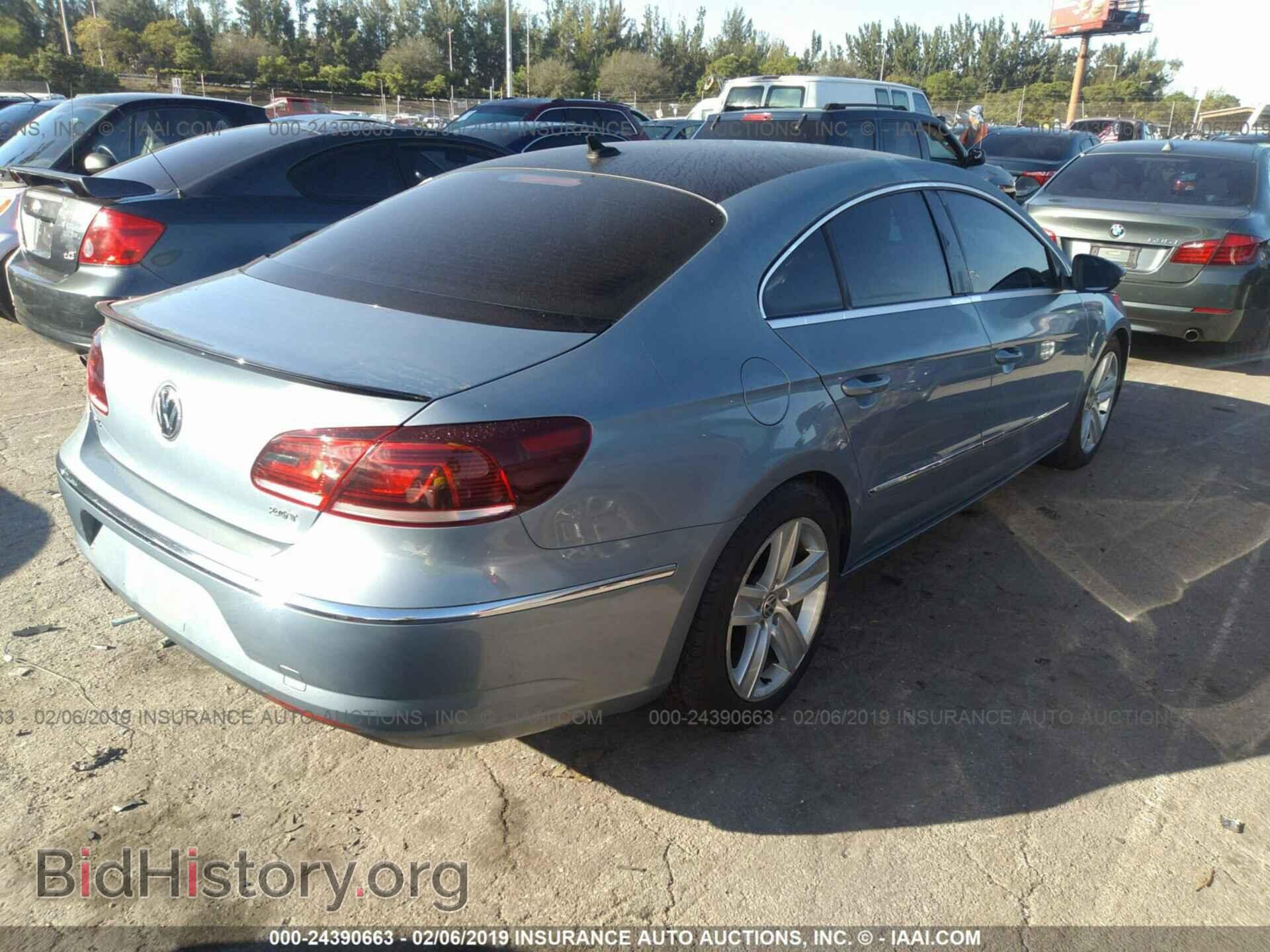 2013 VOLKSWAGEN CC - VIN: WVWBP7AN0DE513863 - Фото 4