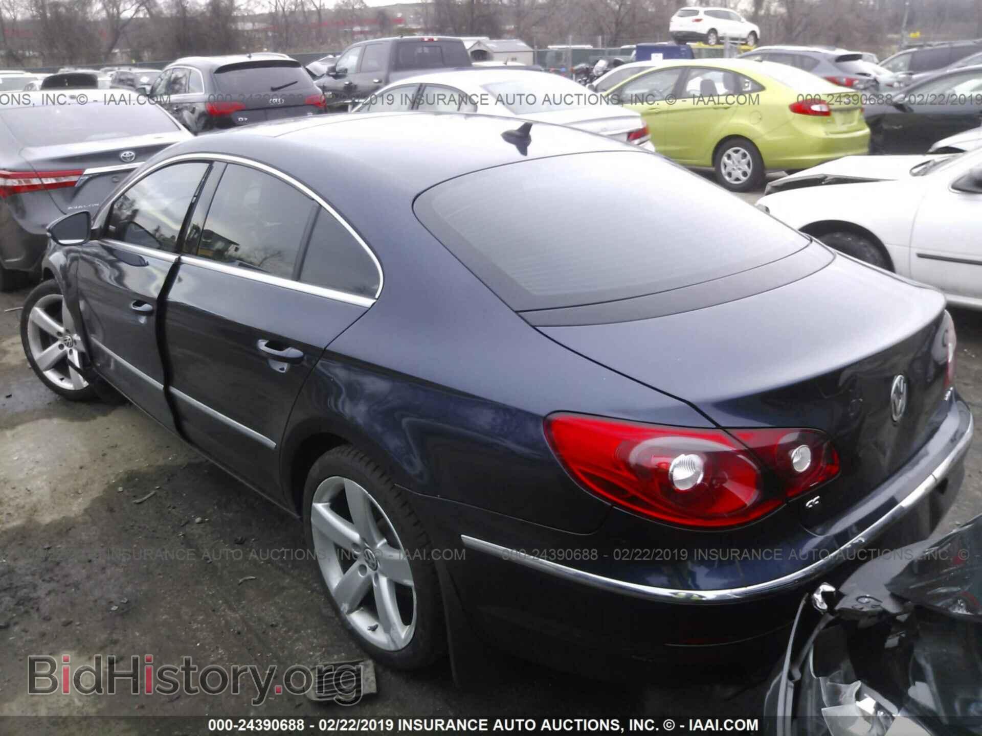 2012 VOLKSWAGEN CC - VIN: WVWHP7AN7CE503520 - Фото 3