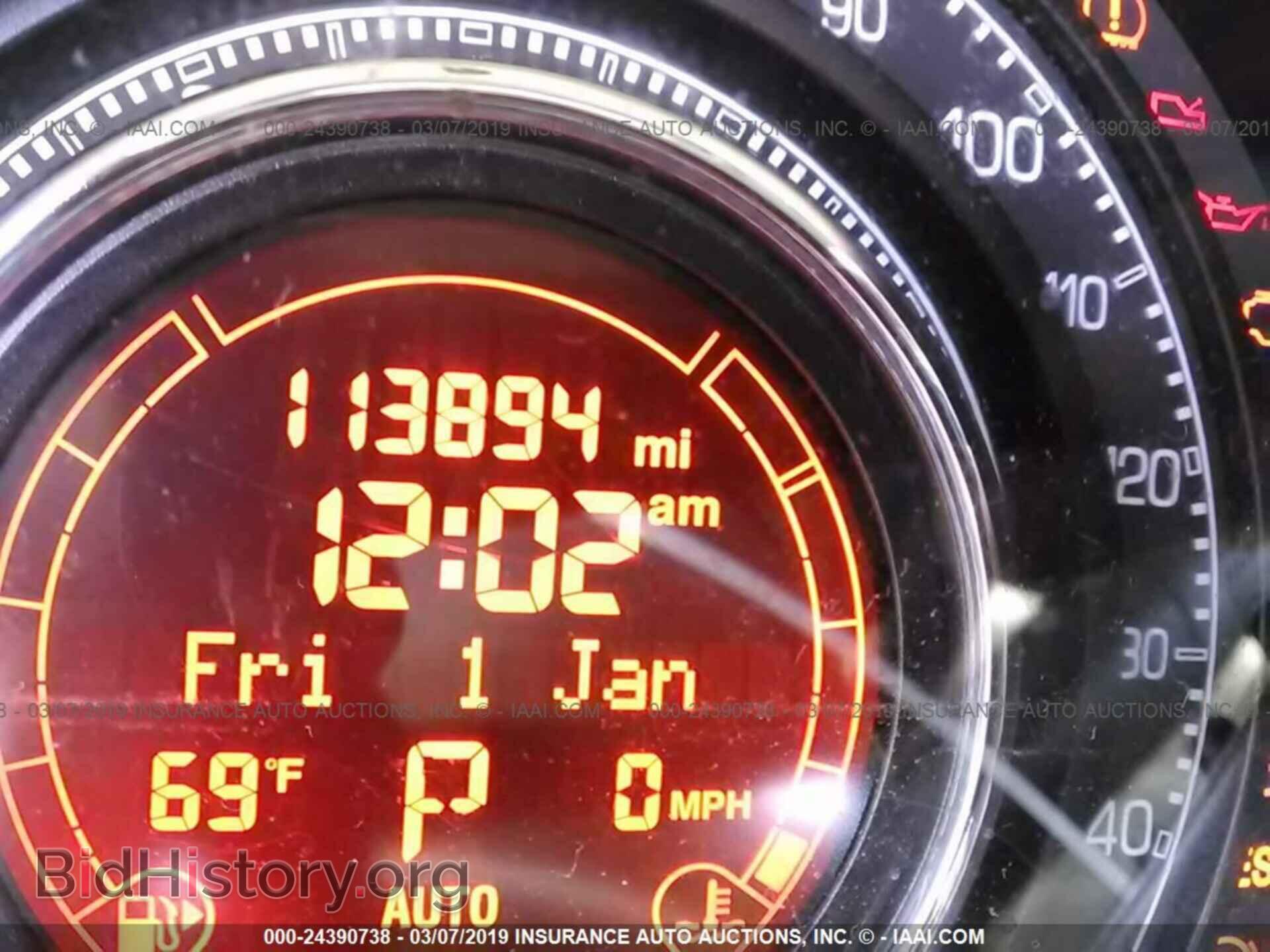 2012 FIAT 500 - VIN: 3C3CFFBR7CT116088 - Фото 7