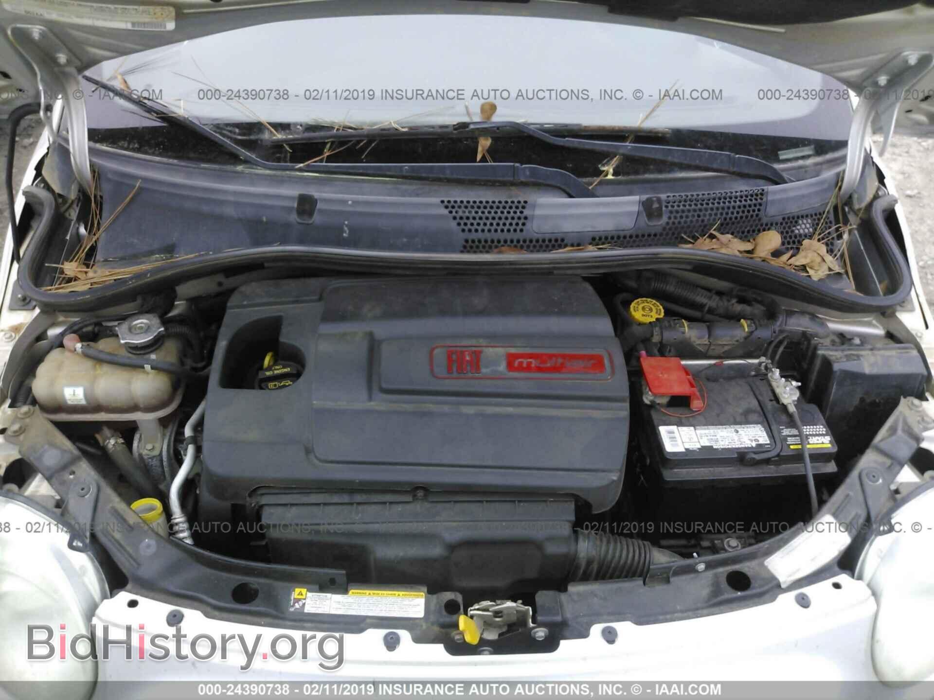 2012 FIAT 500 - VIN: 3C3CFFBR7CT116088 - Фото 10