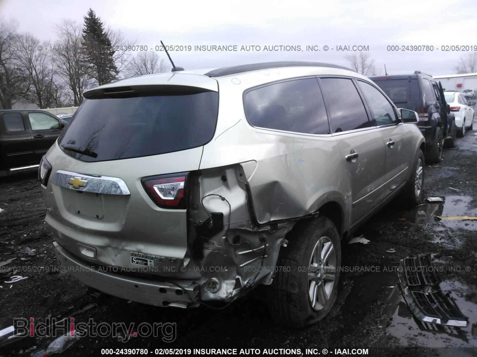 2013 CHEVROLET TRAVERSE - VIN: 1GNKRGKD2DJ106643 - Фото 4