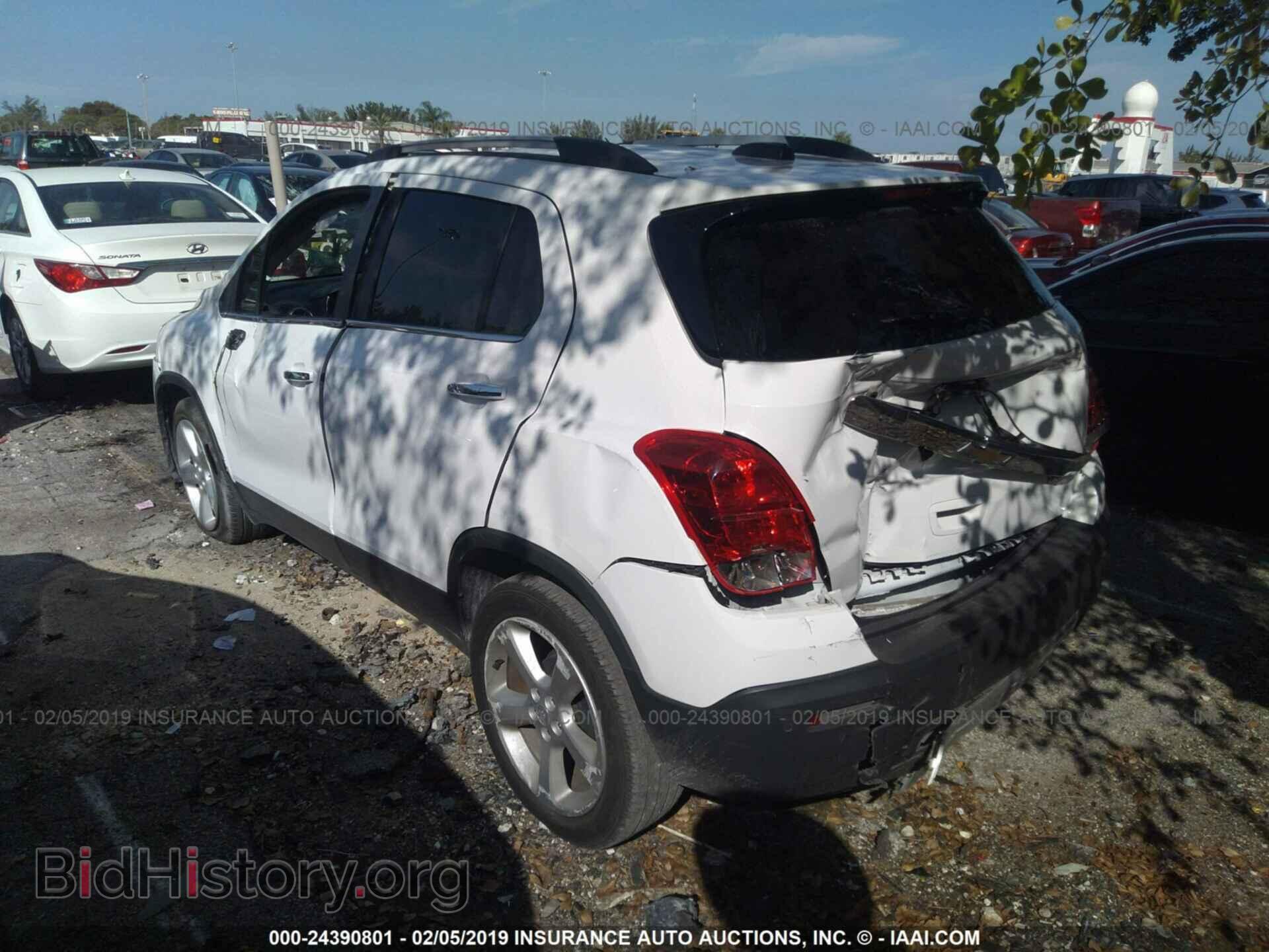 2016 CHEVROLET TRAX - VIN: 3GNCJMSB5GL160413 - Photo 3