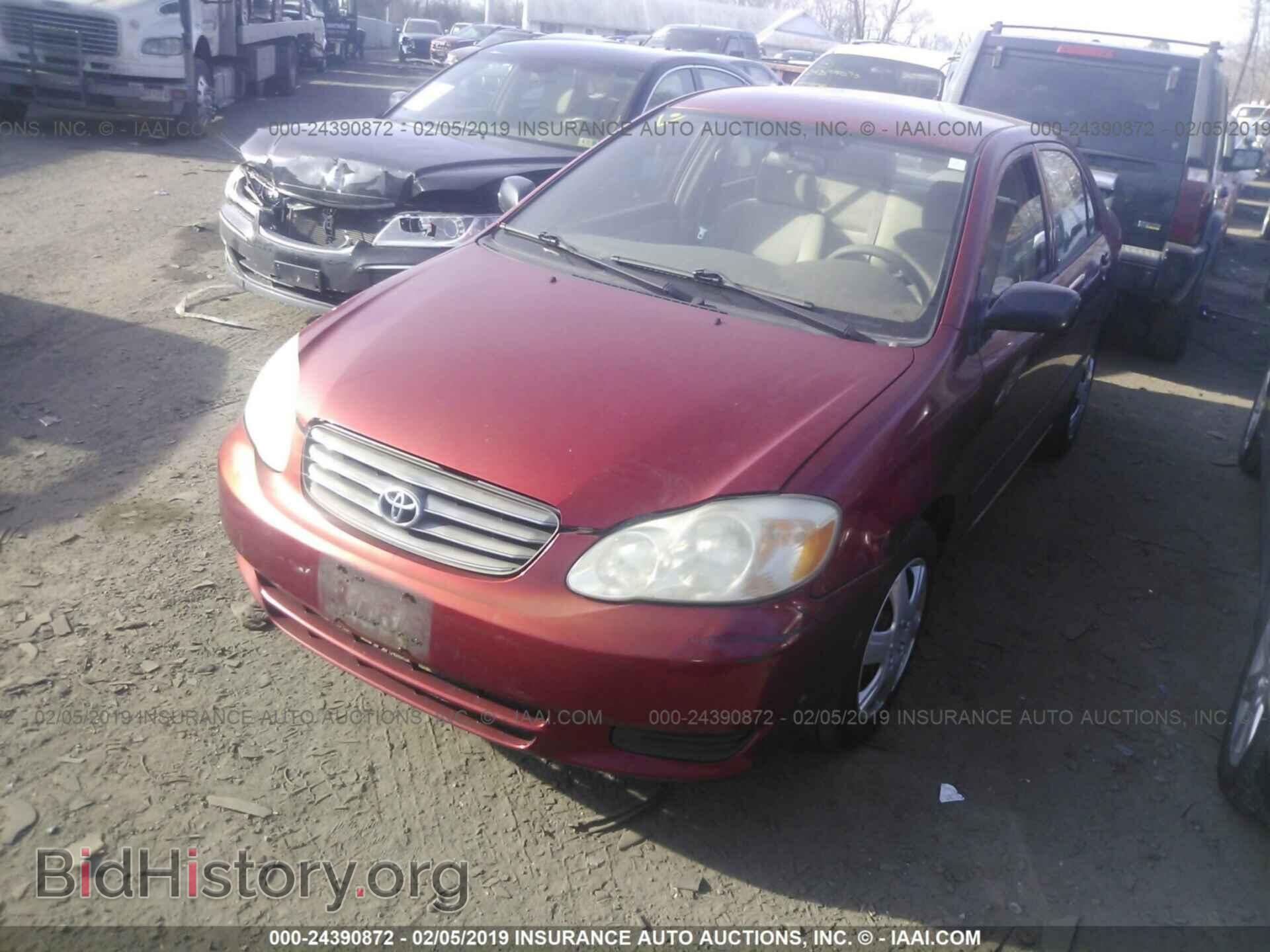 2003 TOYOTA COROLLA - VIN: 2T1BR32E43C103246 - Фото 2