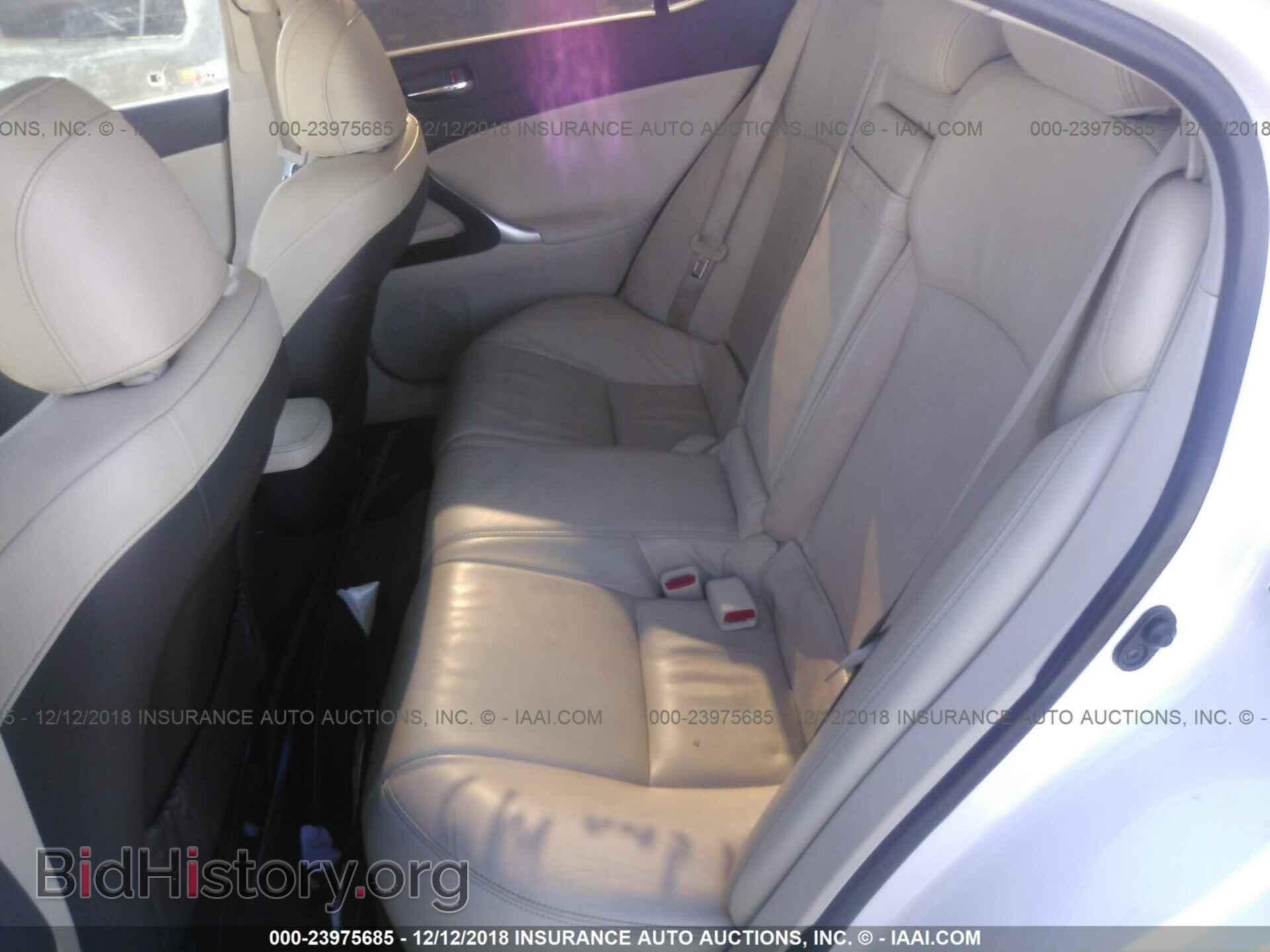 2011 LEXUS IS - VIN: JTHBF5C2XB5143737 - Фото 8