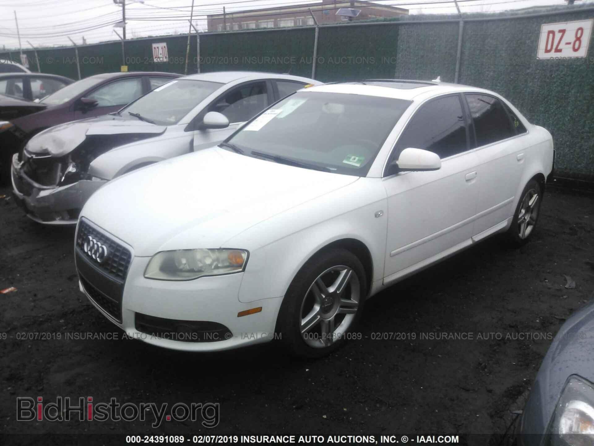 2008 AUDI A4 - VIN: WAUDF78E18A061174 - Фото 2