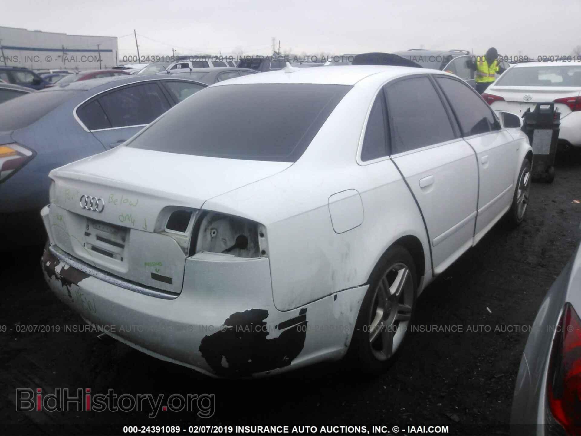 2008 AUDI A4 - VIN: WAUDF78E18A061174 - Фото 4