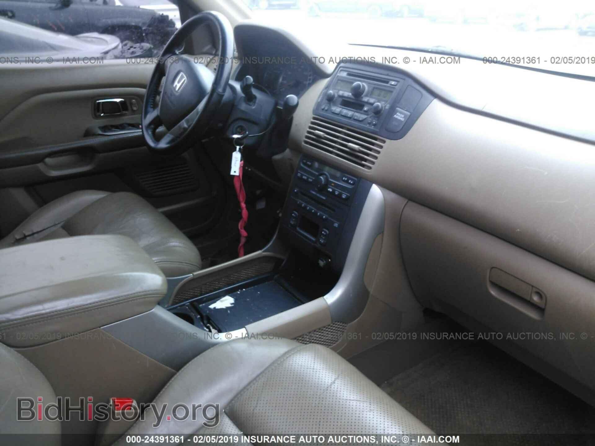2005 HONDA PILOT - VIN: 5FNYF185X5B010826 - Фото 5