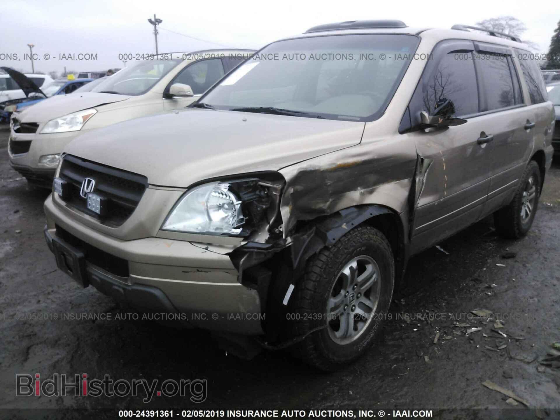 2005 HONDA PILOT - VIN: 5FNYF185X5B010826 - Фото 6