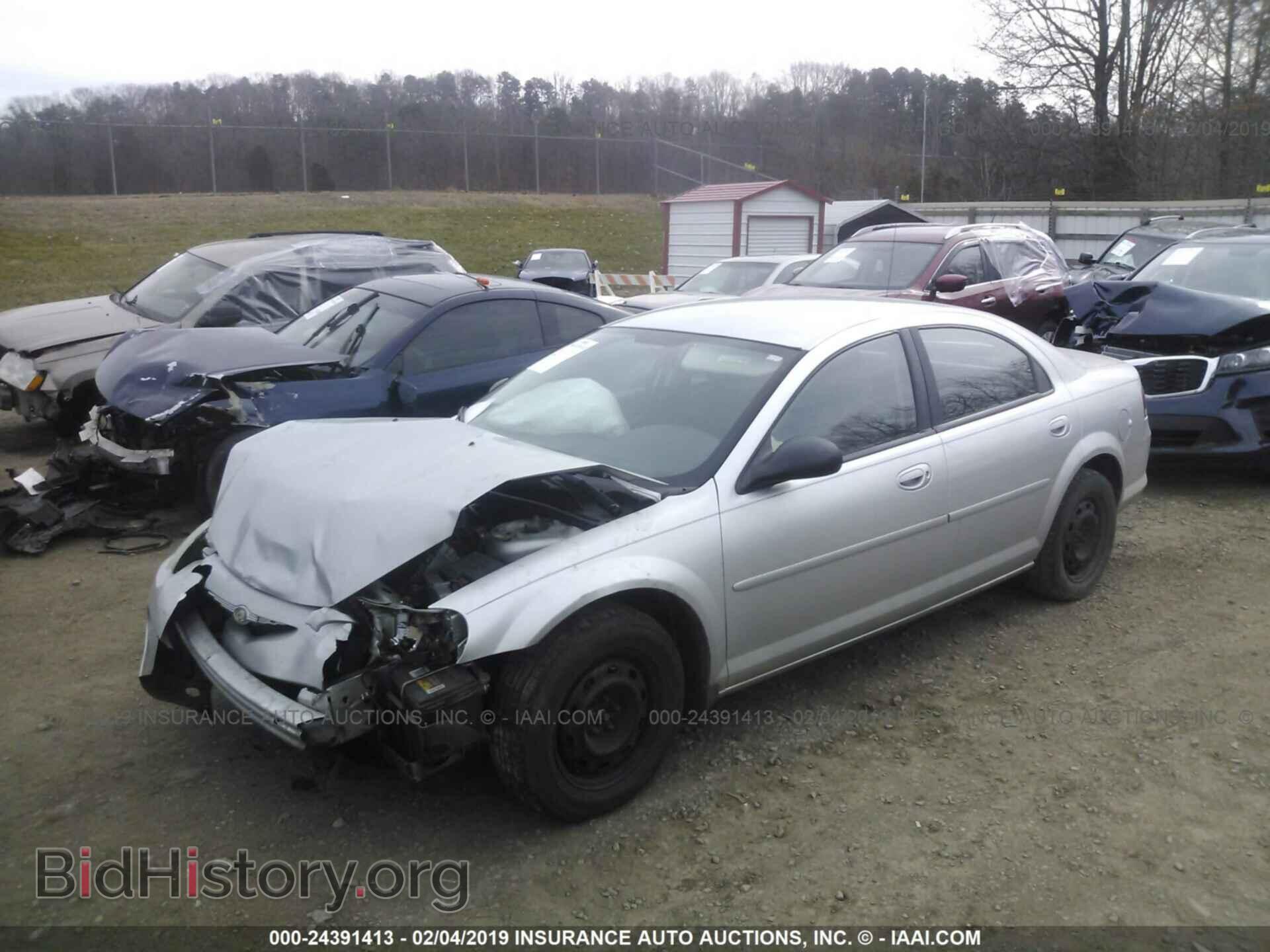 2002 CHRYSLER SEBRING - VIN: 1C3EL46RX2N303551 - Фото 2