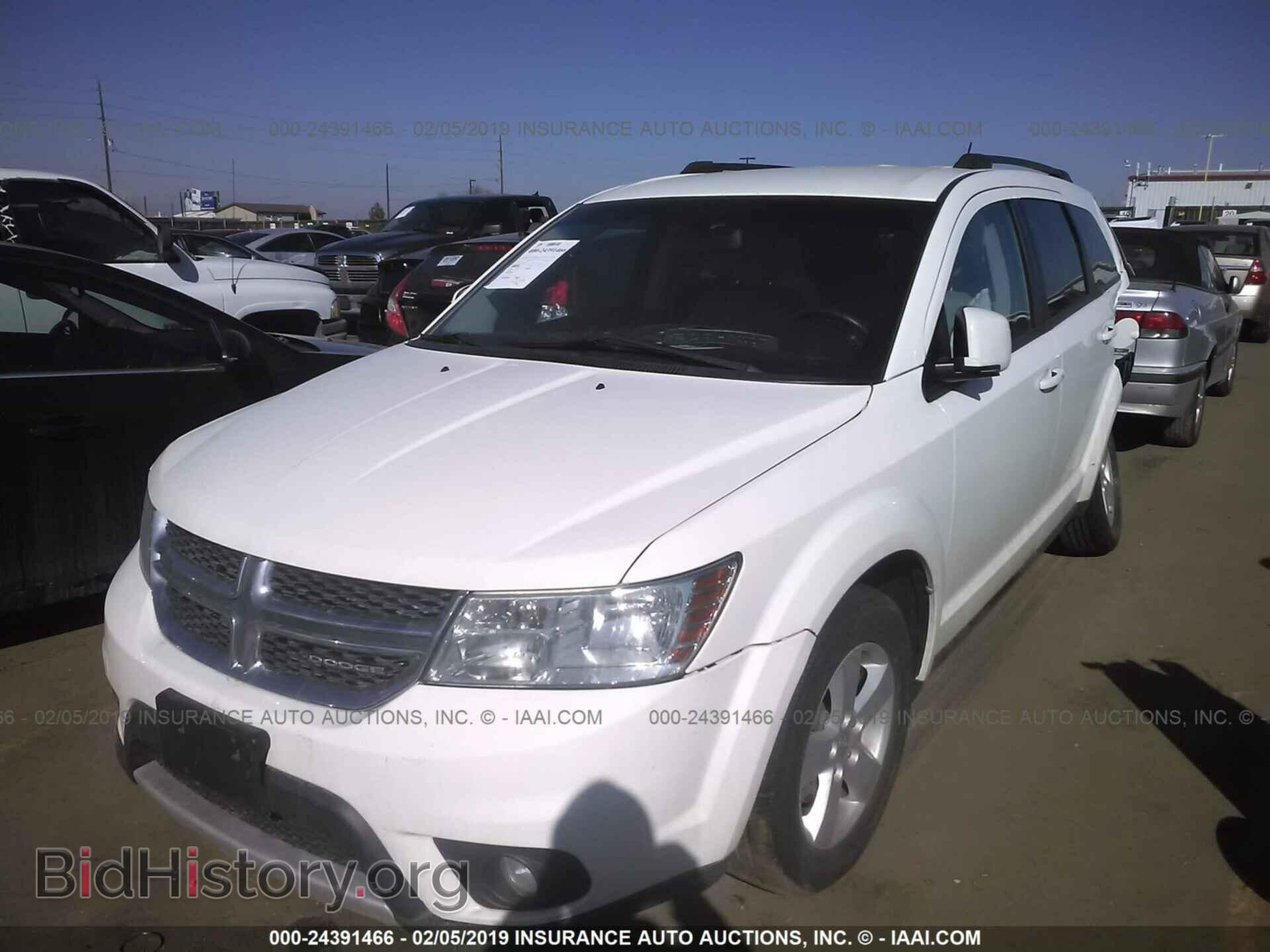 2011 DODGE JOURNEY - VIN: 3D4PH1FG2BT559706 - Фото 2