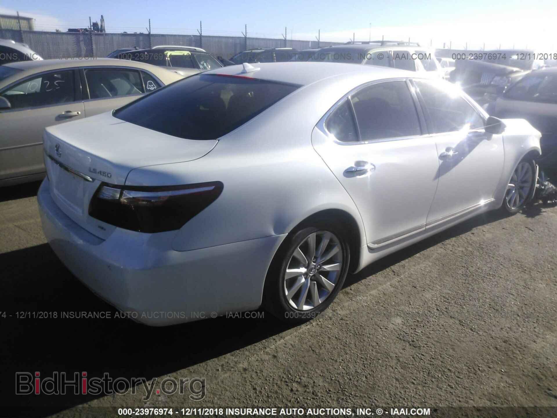 2010 LEXUS LS - VIN: JTHCL5EF3A5008885 - Фото 4