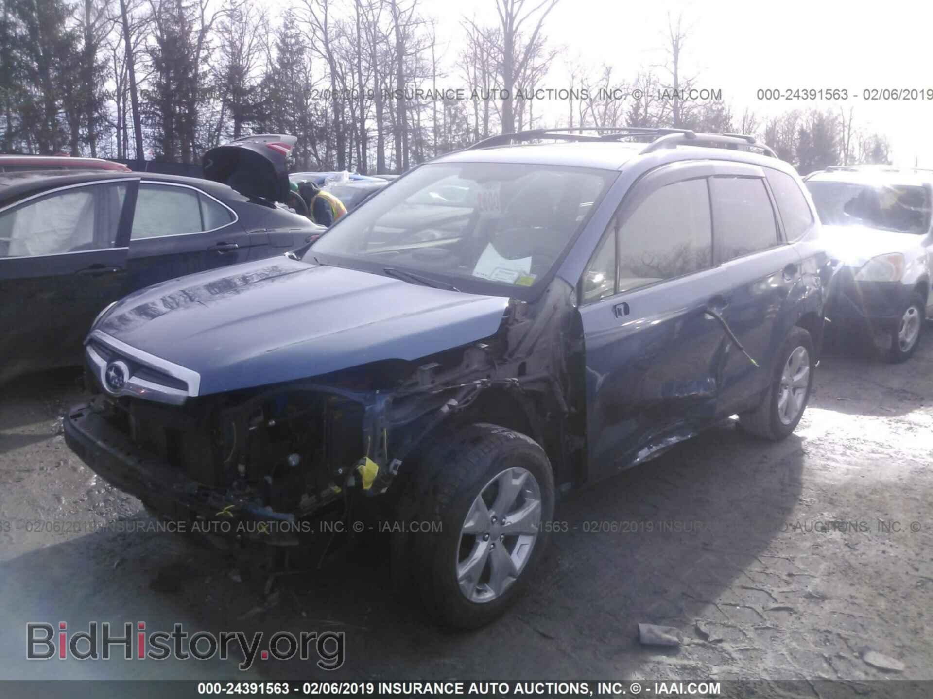 2014 SUBARU FORESTER - VIN: JF2SJAEC7EH481227 - Фото 2