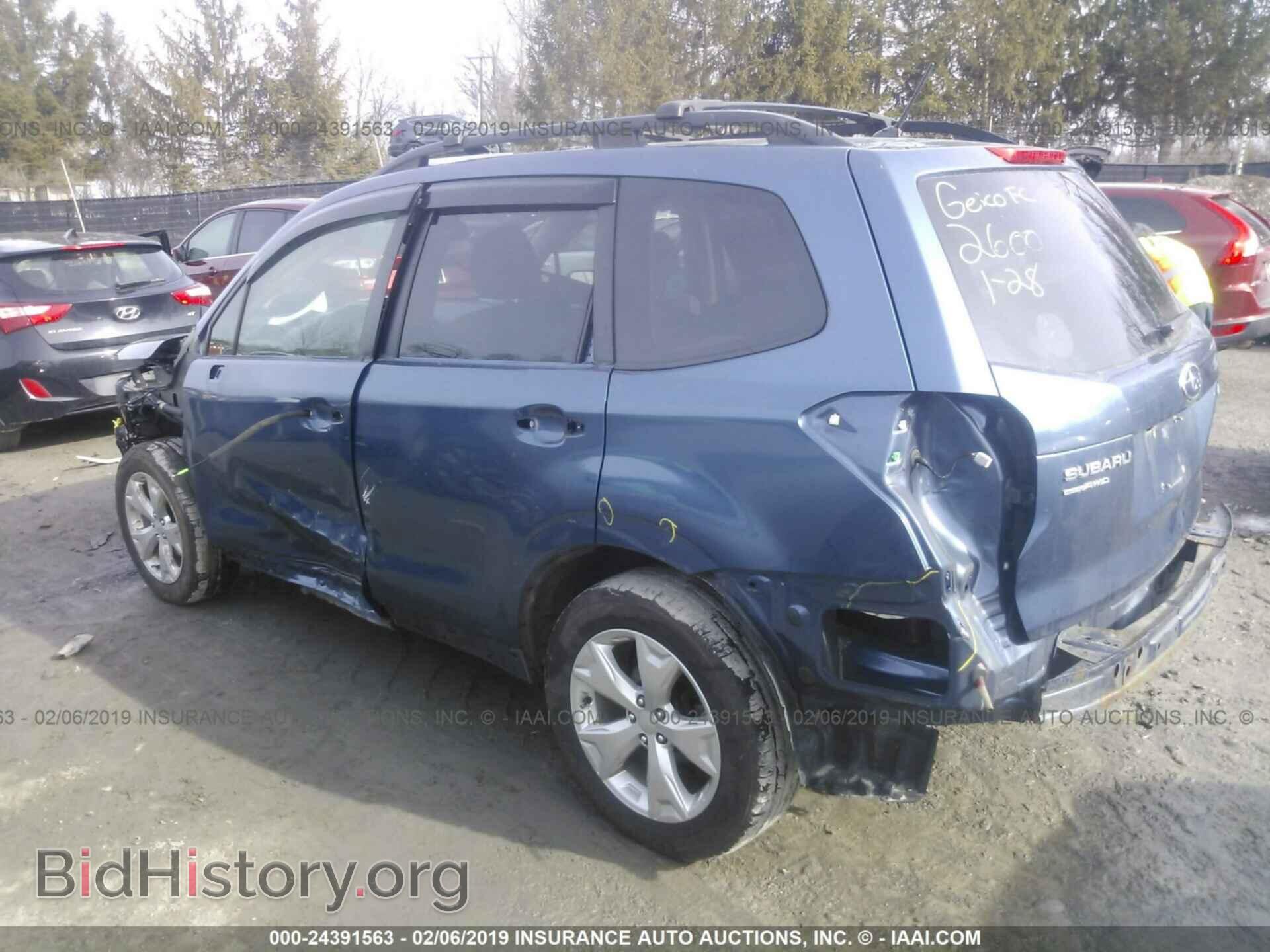 2014 SUBARU FORESTER - VIN: JF2SJAEC7EH481227 - Фото 3