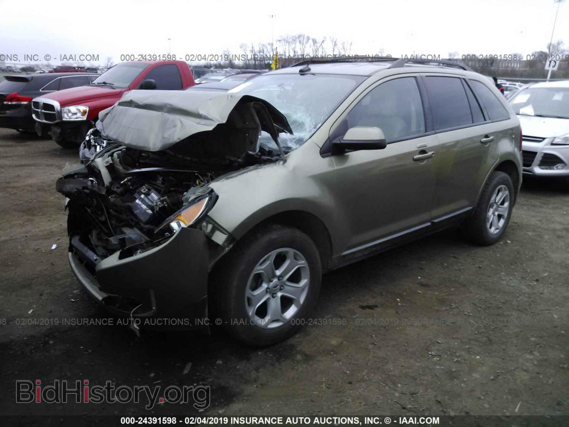 2012 FORD EDGE - VIN: 2FMDK3JC0CBA11634 - Фото 2
