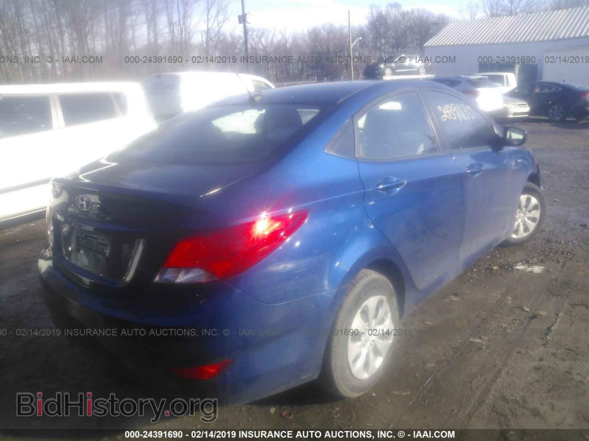 2016 HYUNDAI ACCENT - VIN: KMHCT4AE2GU985521 - Фото 4