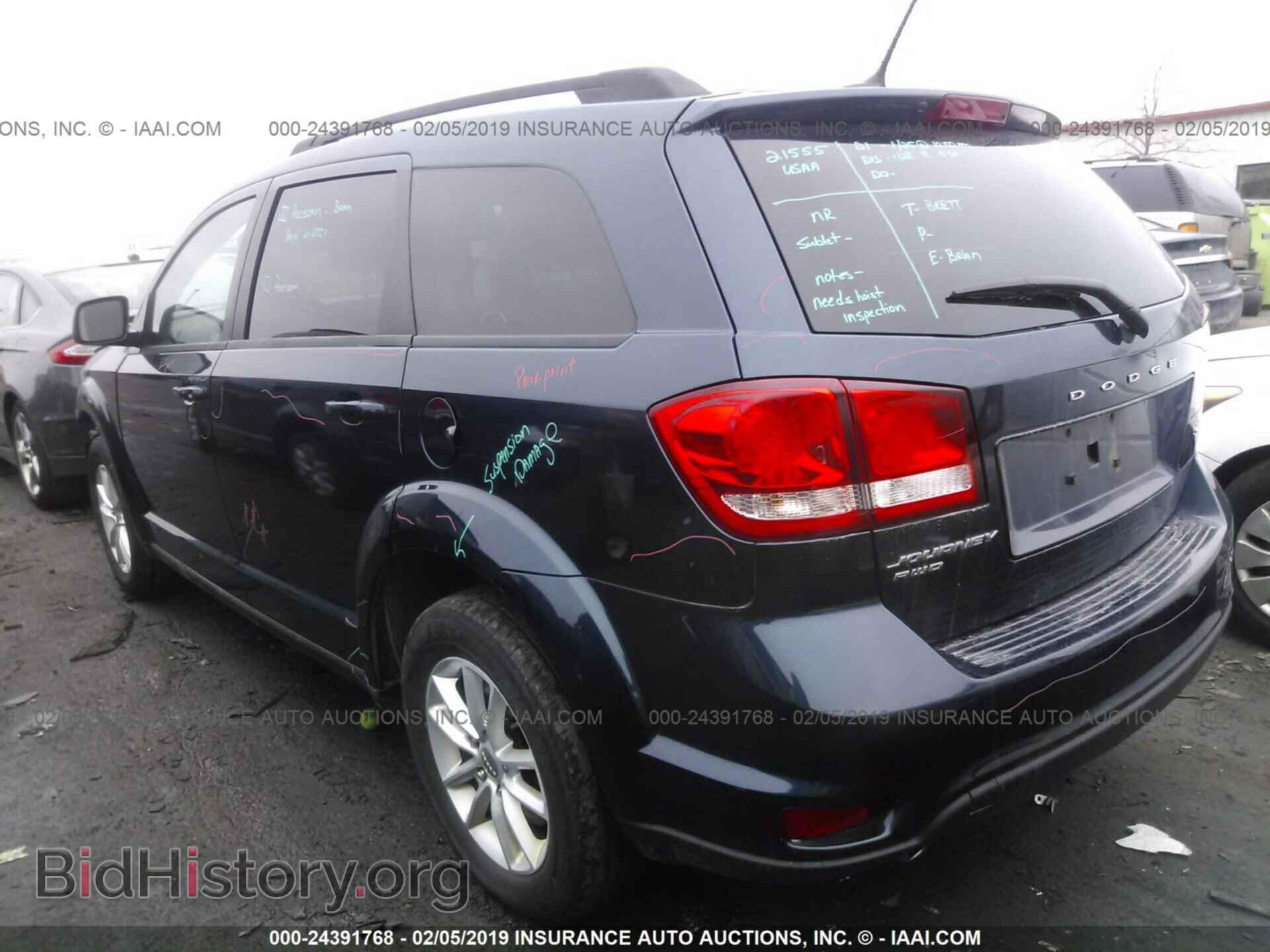 2014 DODGE JOURNEY - VIN: 3C4PDDBG4ET222362 - Фото 3