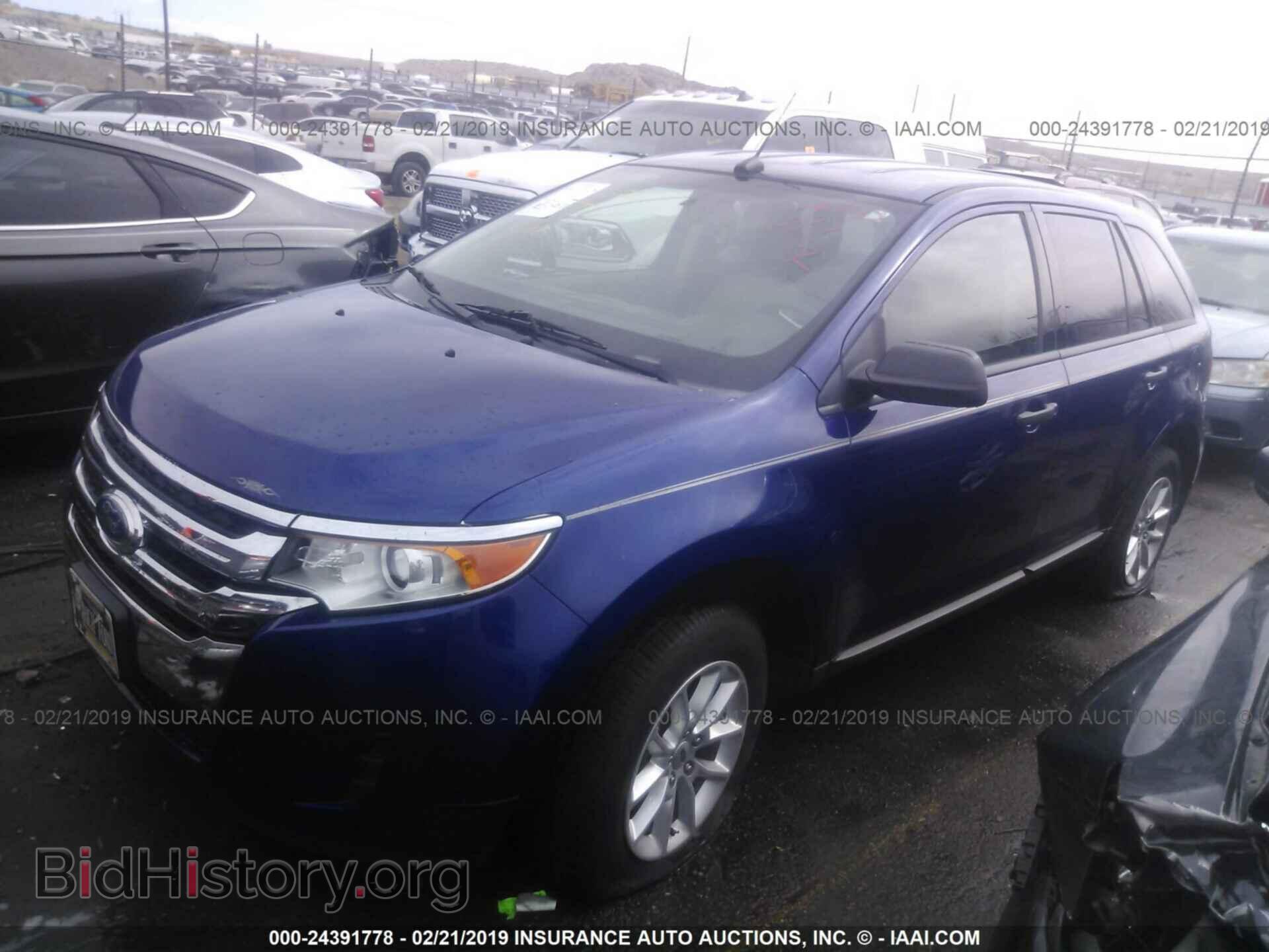 2014 FORD EDGE - VIN: 2FMDK3GC3EBB12919 - Фото 2