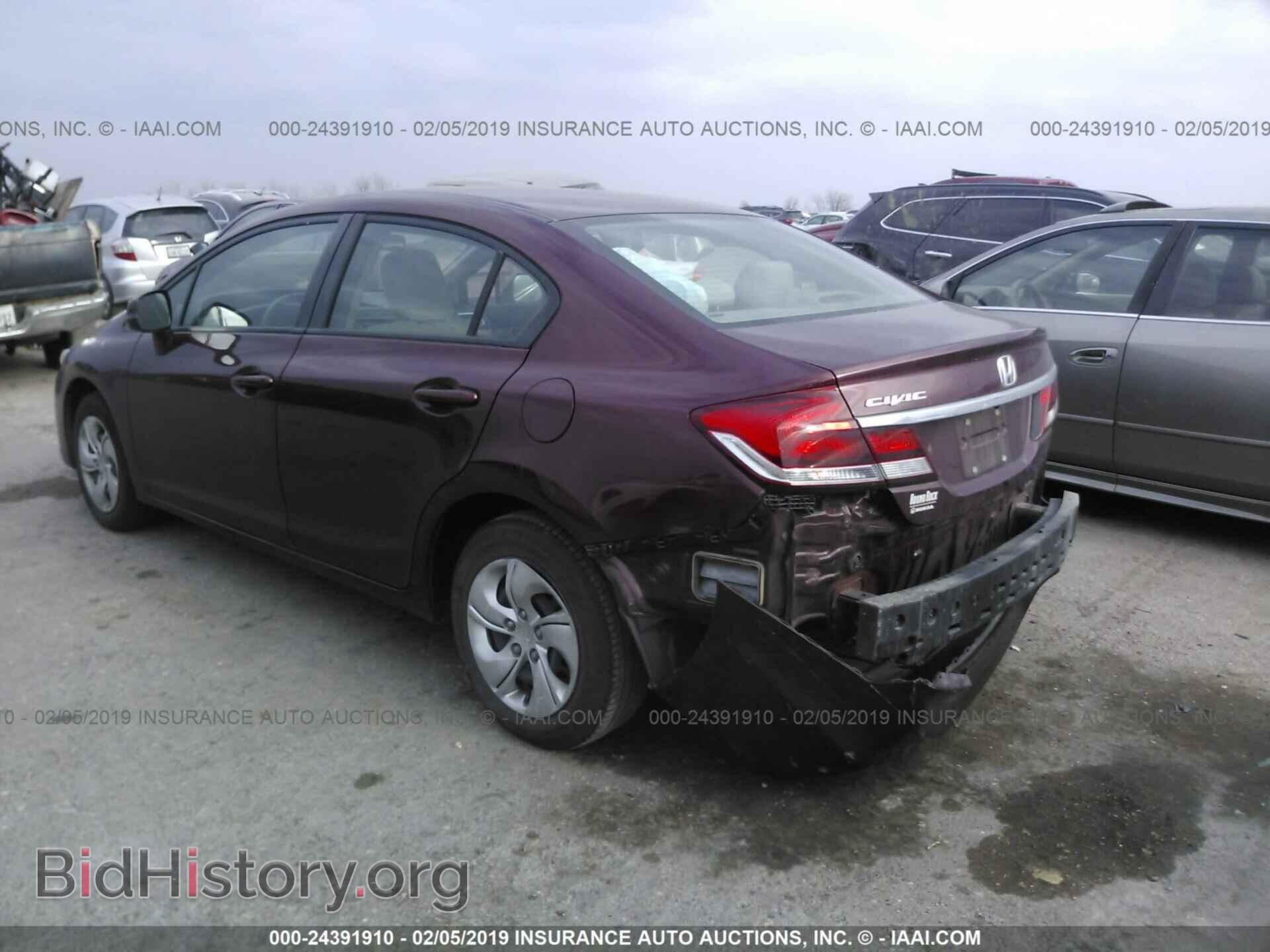 2013 HONDA CIVIC - VIN: 2HGFB2F53DH599675 - Photo 3