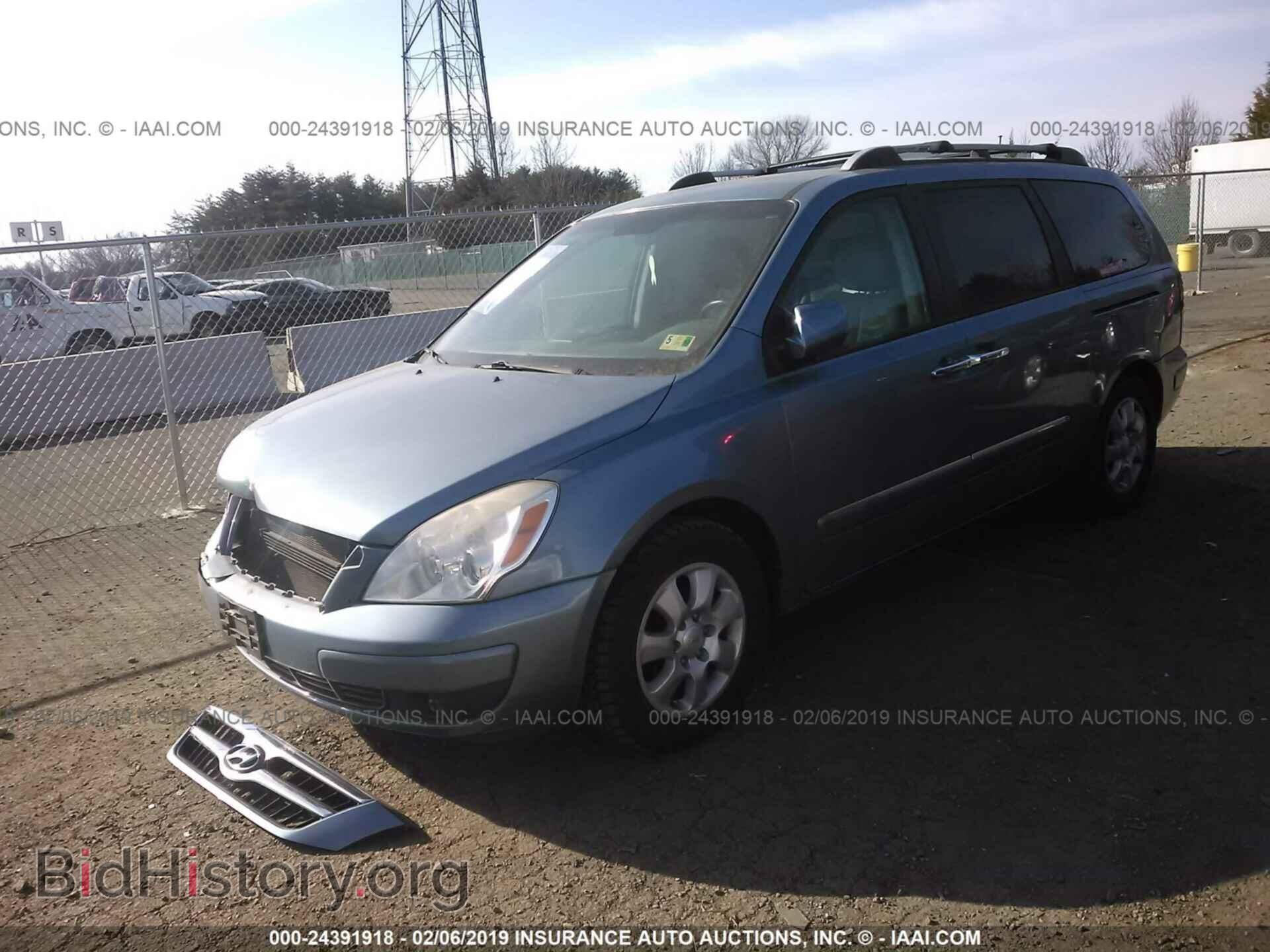 2007 HYUNDAI ENTOURAGE - VIN: KNDMC233176035244 - Фото 2
