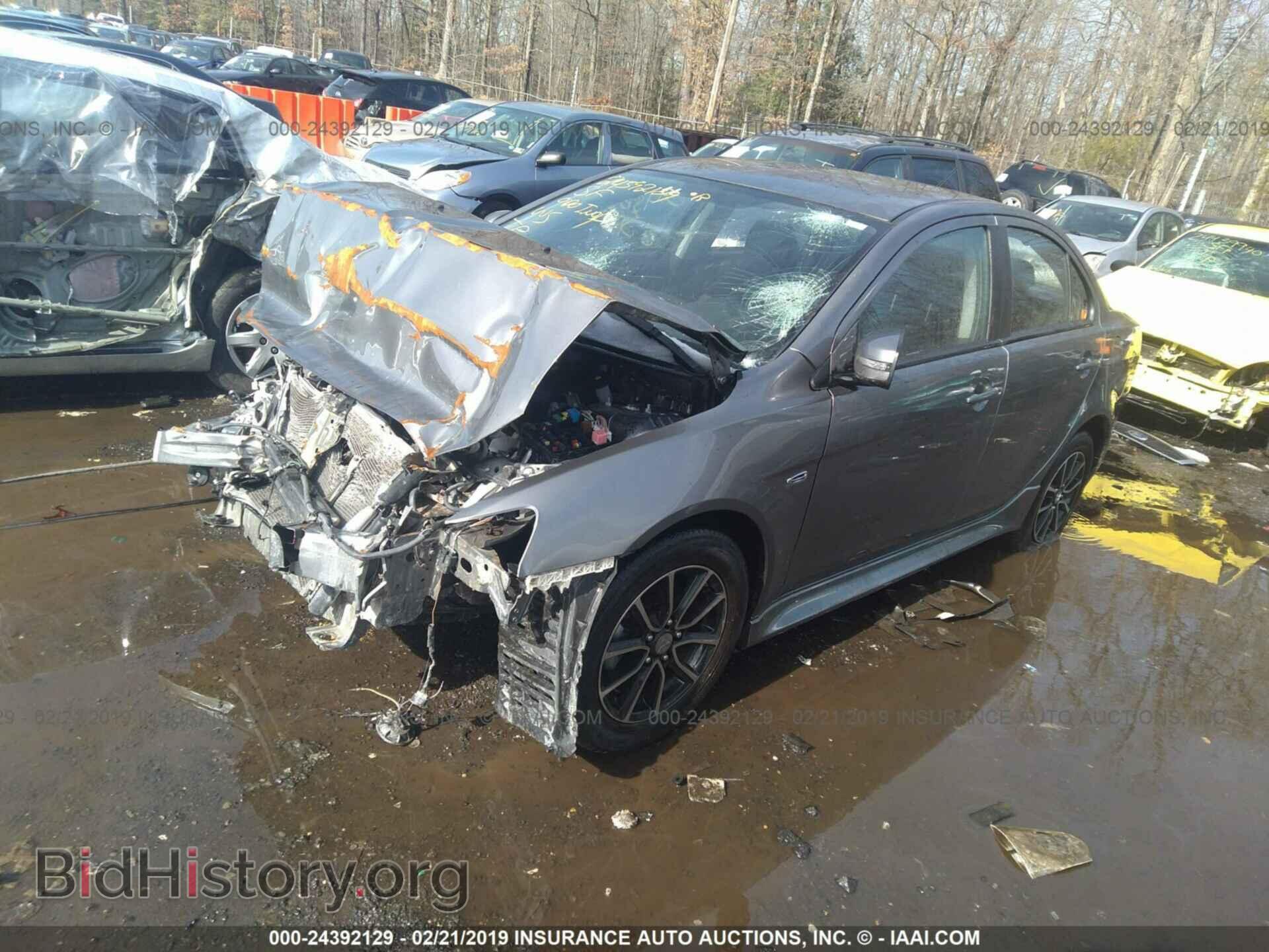 2017 MITSUBISHI LANCER - VIN: JA32U2FU2HU006498 - Фото 2