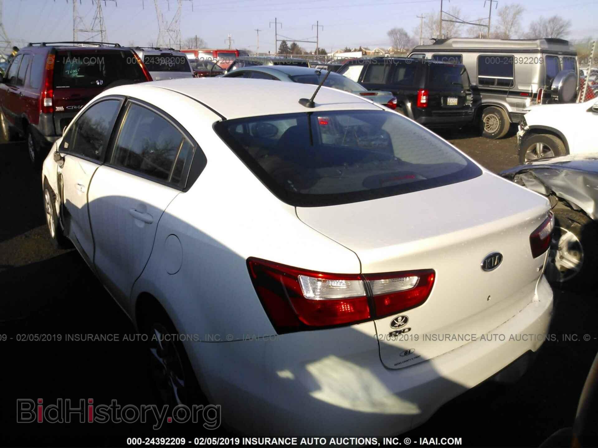 2013 KIA RIO - VIN: KNADM4A33D6112040 - Фото 3