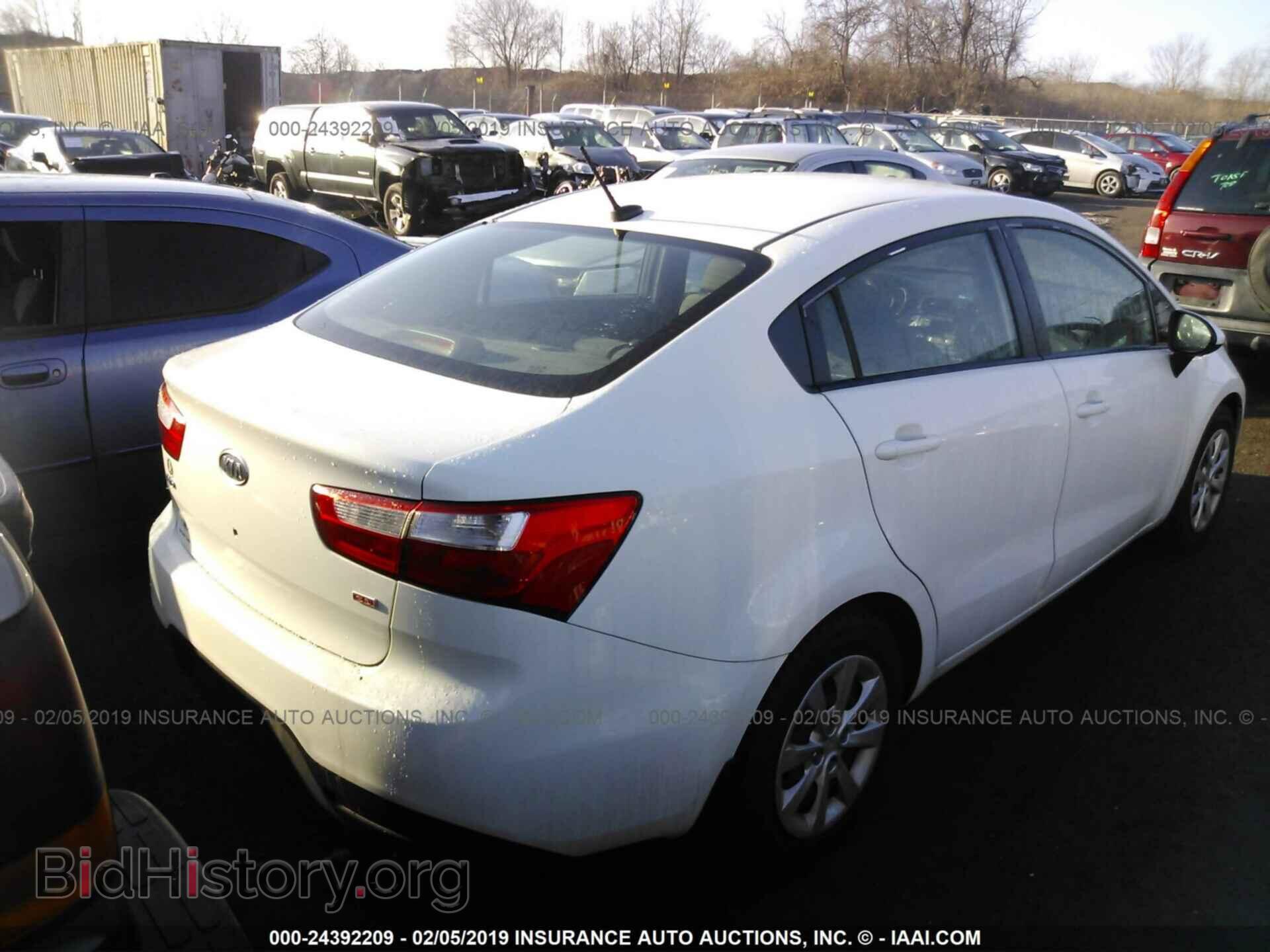 2013 KIA RIO - VIN: KNADM4A33D6112040 - Фото 4