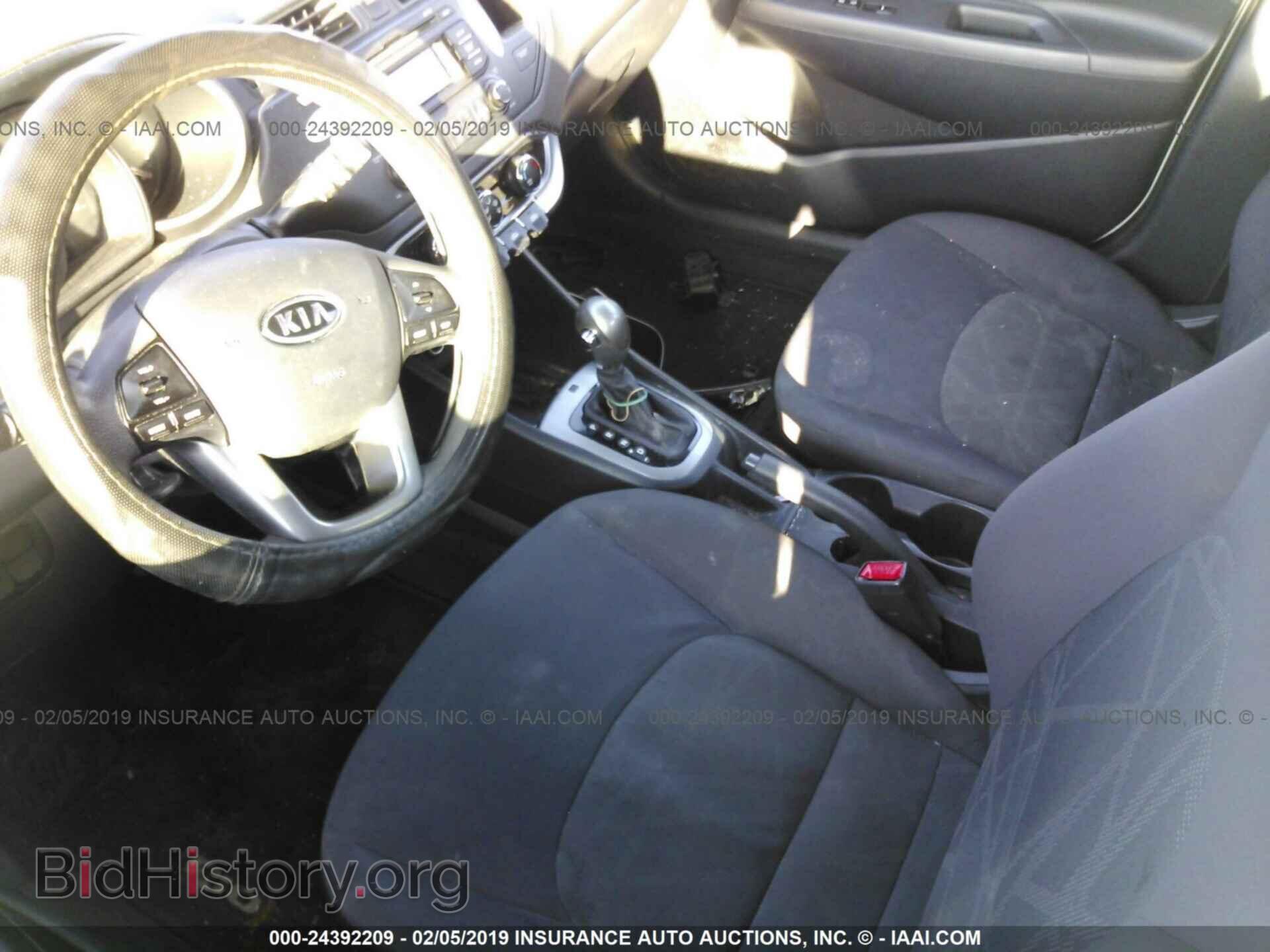 2013 KIA RIO - VIN: KNADM4A33D6112040 - Фото 5