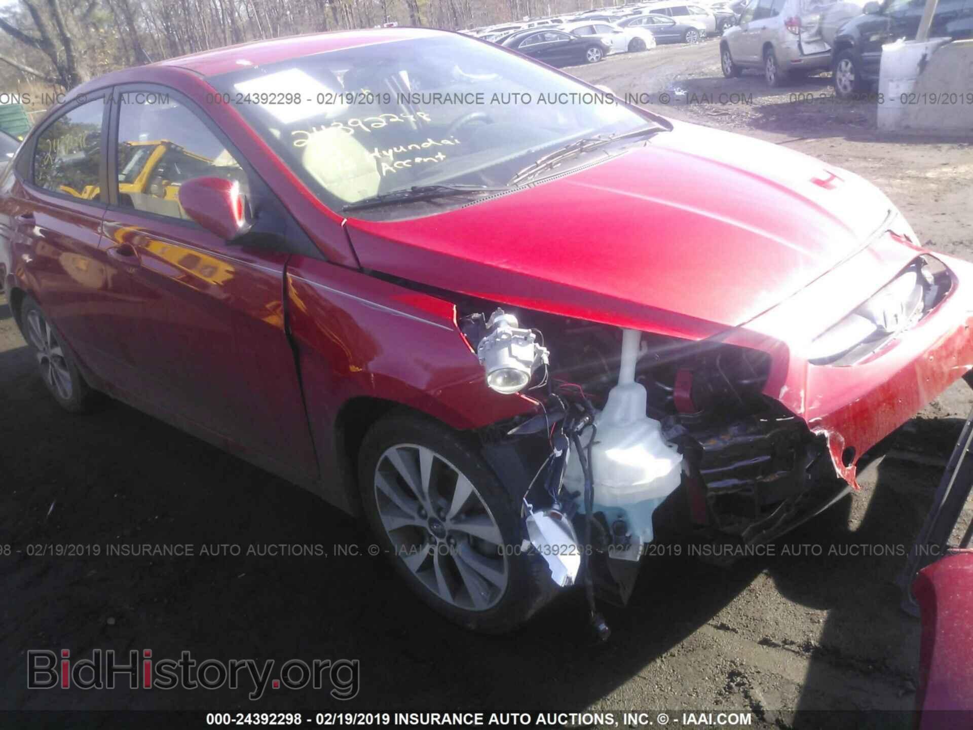 Photo KMHCU4AEXFU825348 - HYUNDAI ACCENT 2015