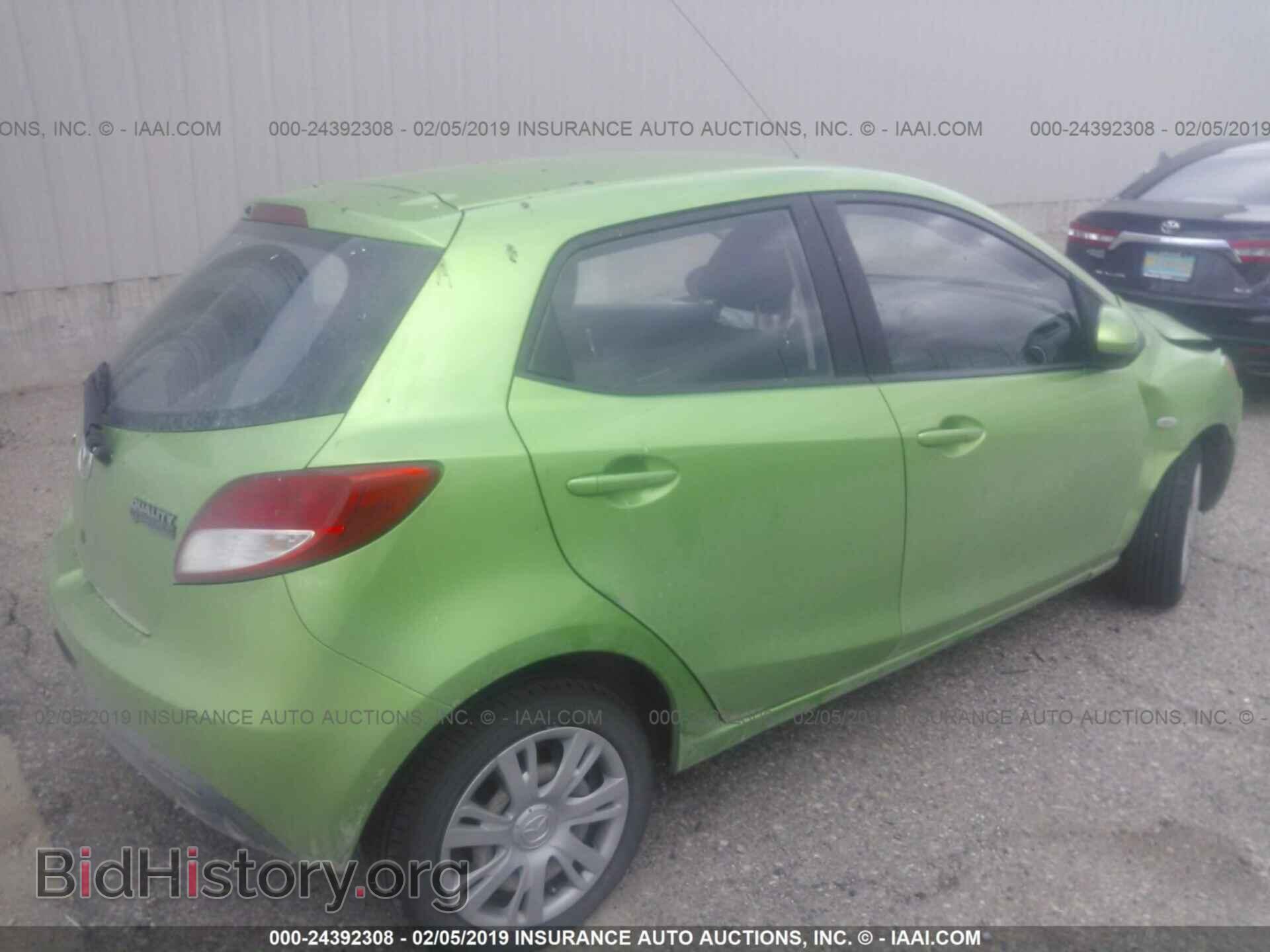 2013 MAZDA MAZDA2 - VIN: JM1DE1KY5D0164927 - Фото 4