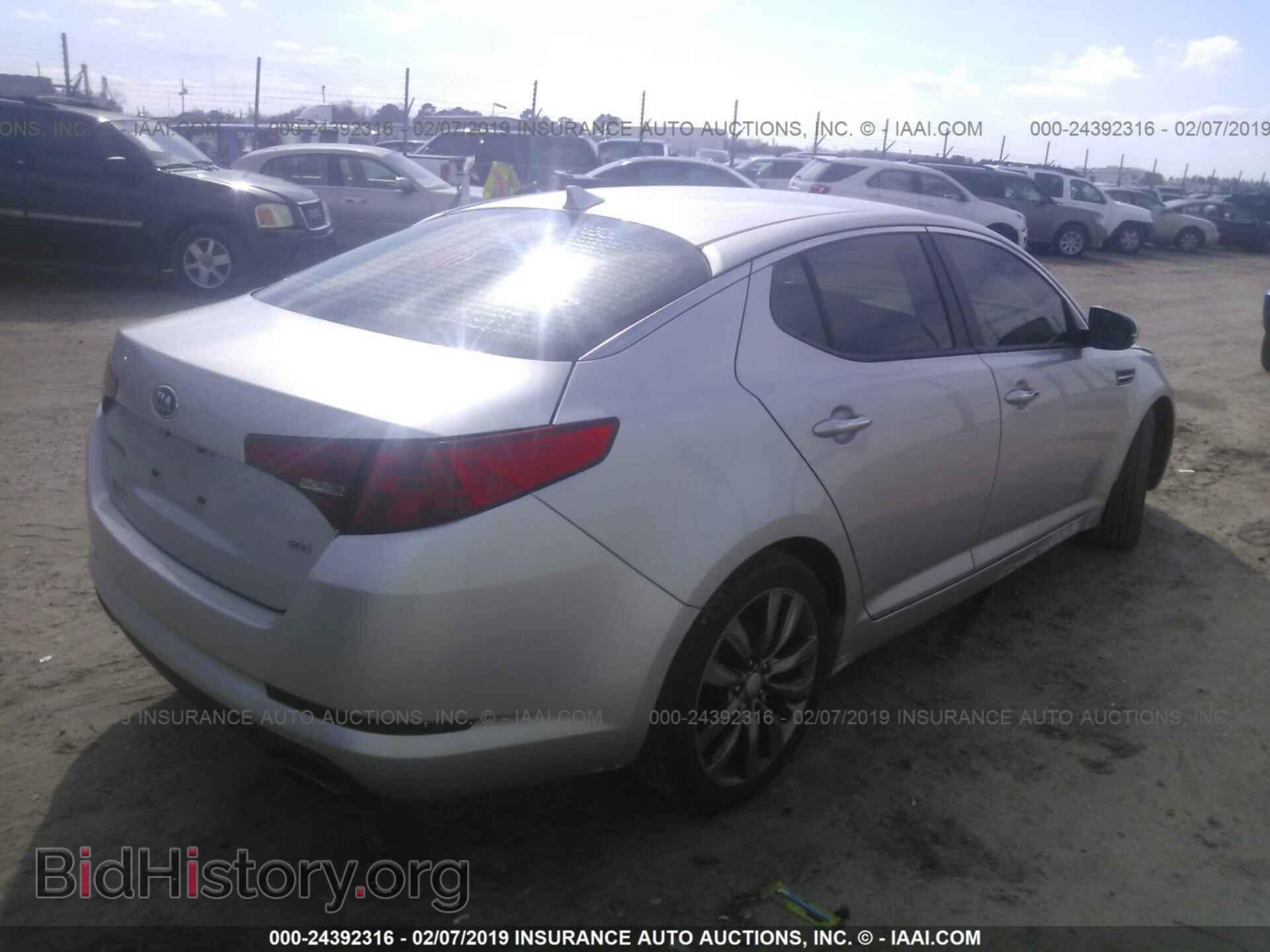 2013 KIA OPTIMA - VIN: KNAGM4A79D5411859 - Photo 4