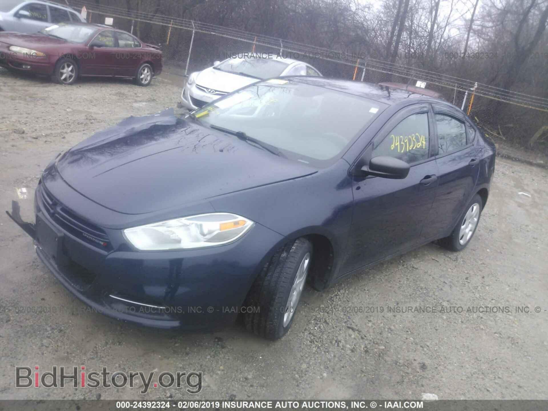2013 DODGE DART - VIN: 1C3CDFAAXDD251851 - Фото 2
