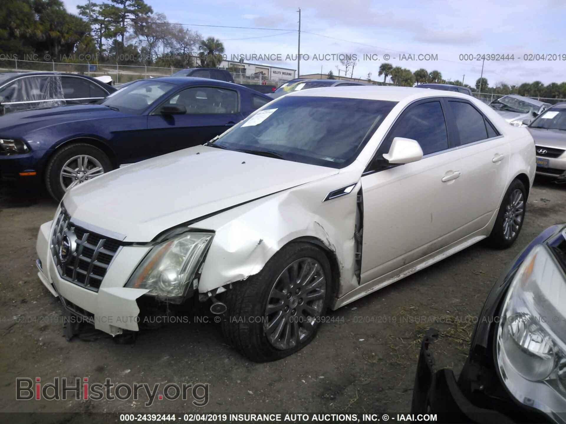 2012 CADILLAC CTS - VIN: 1G6DK5E37C0130764 - Фото 2