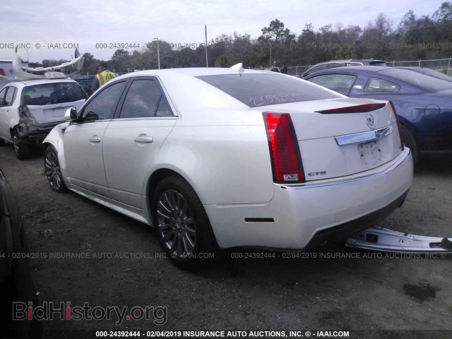 2012 CADILLAC CTS - VIN: 1G6DK5E37C0130764 - Фото 3