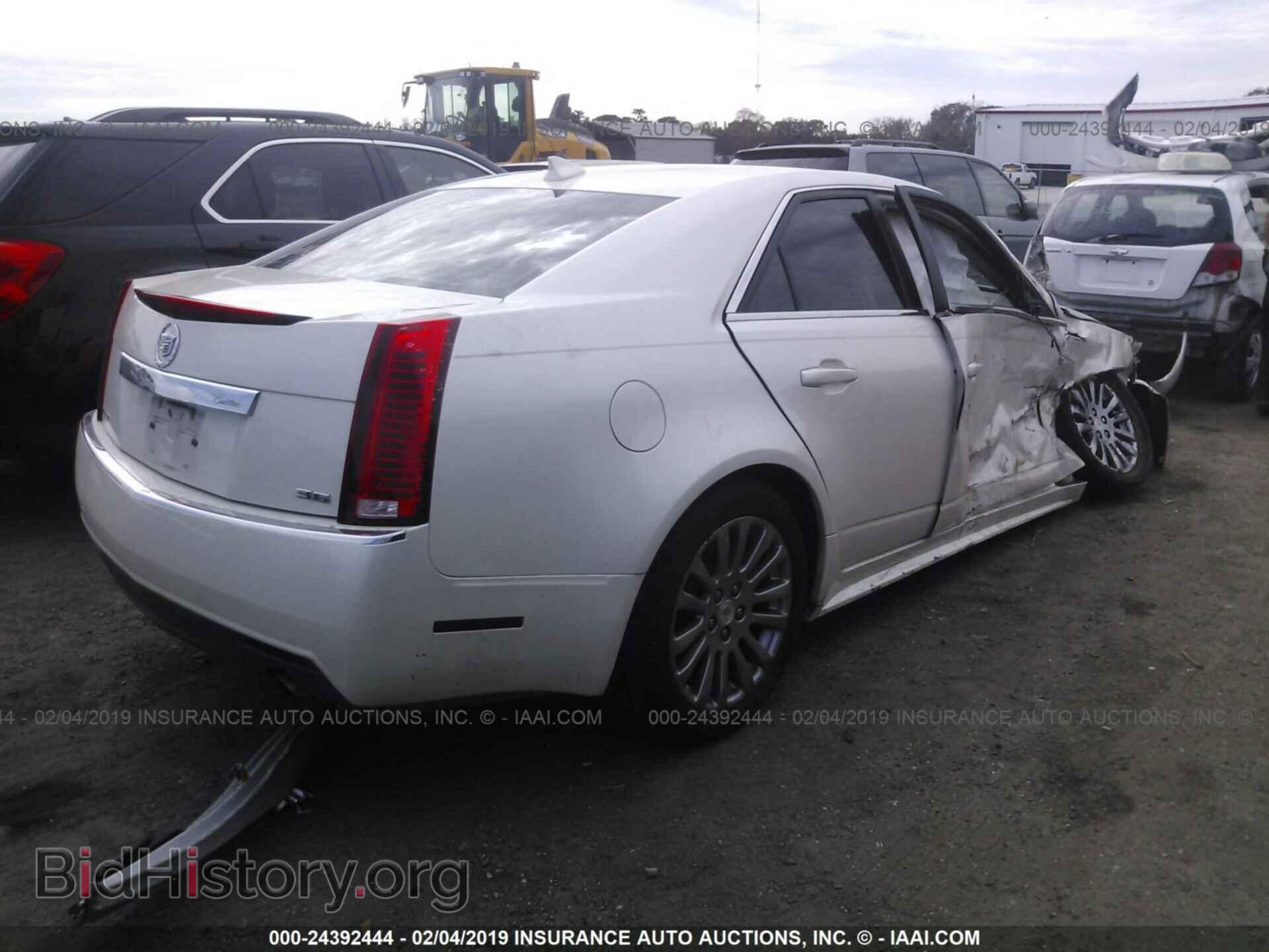 2012 CADILLAC CTS - VIN: 1G6DK5E37C0130764 - Фото 4