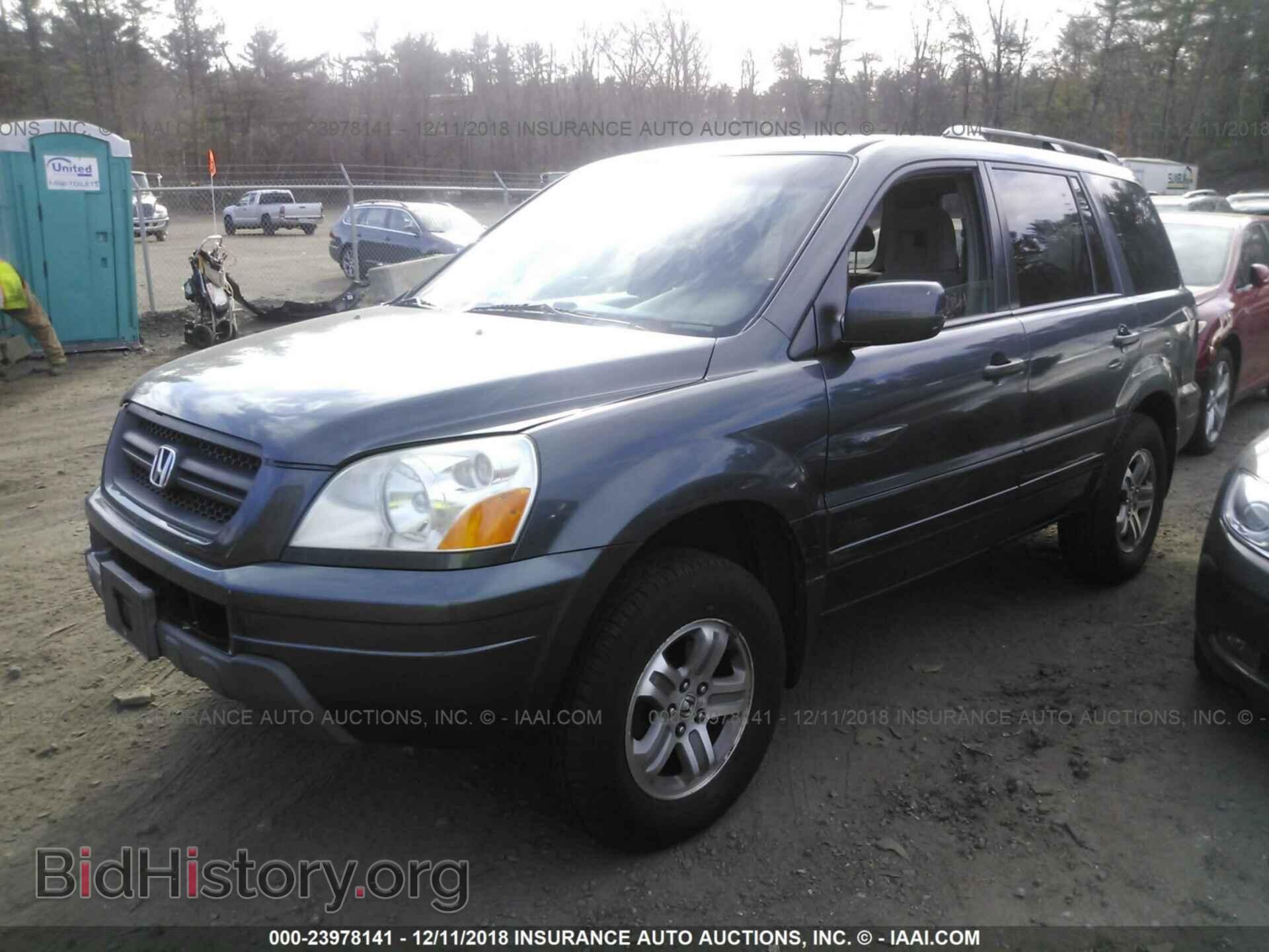 2005 HONDA PILOT - VIN: 2HKYF18475H515800 - Фото 2