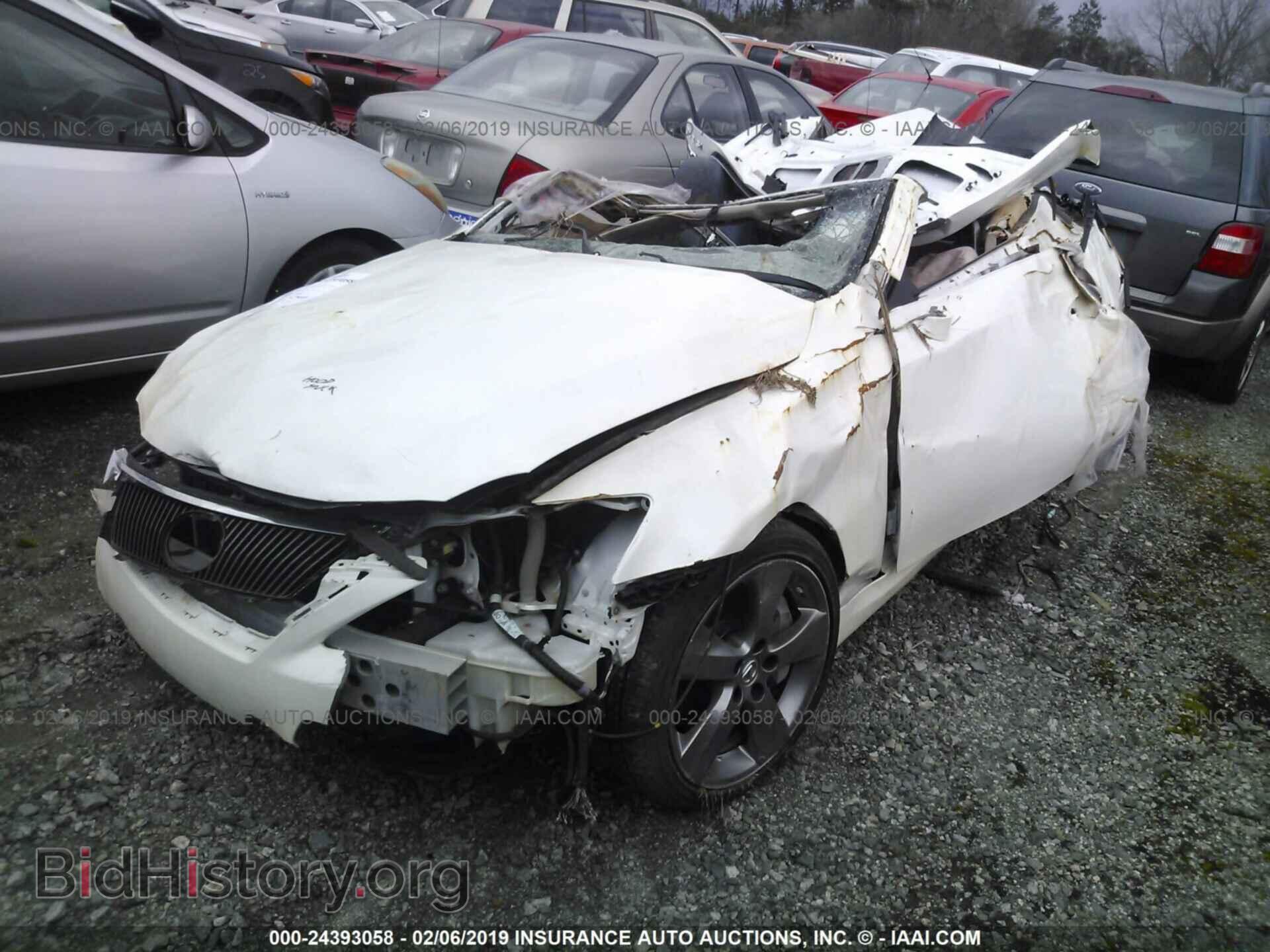 2010 LEXUS IS - VIN: JTHFE2C20A2502600 - Фото 2