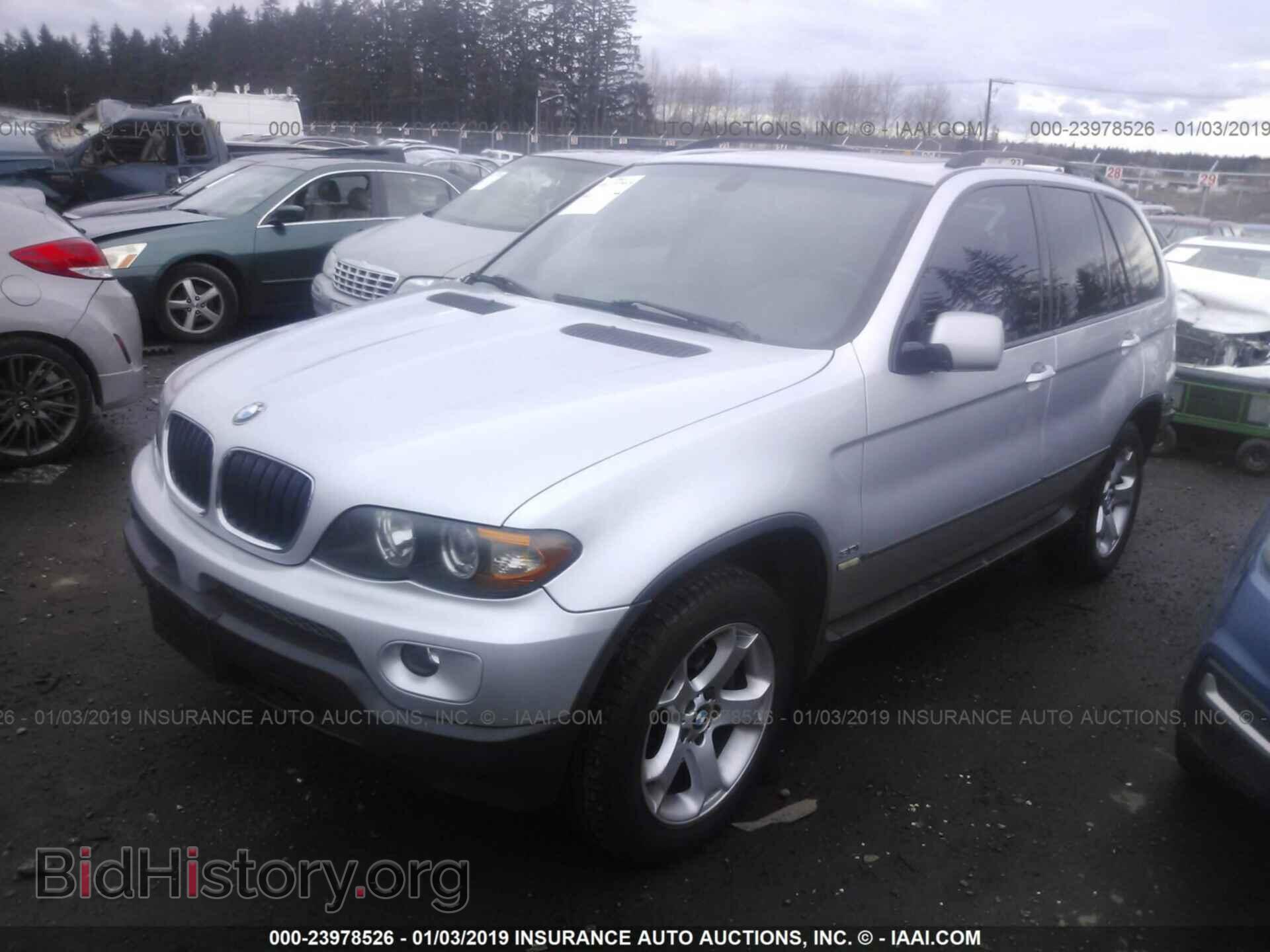 2006 BMW X5 - VIN: 5UXFA135X6LY45318 - Фото 2